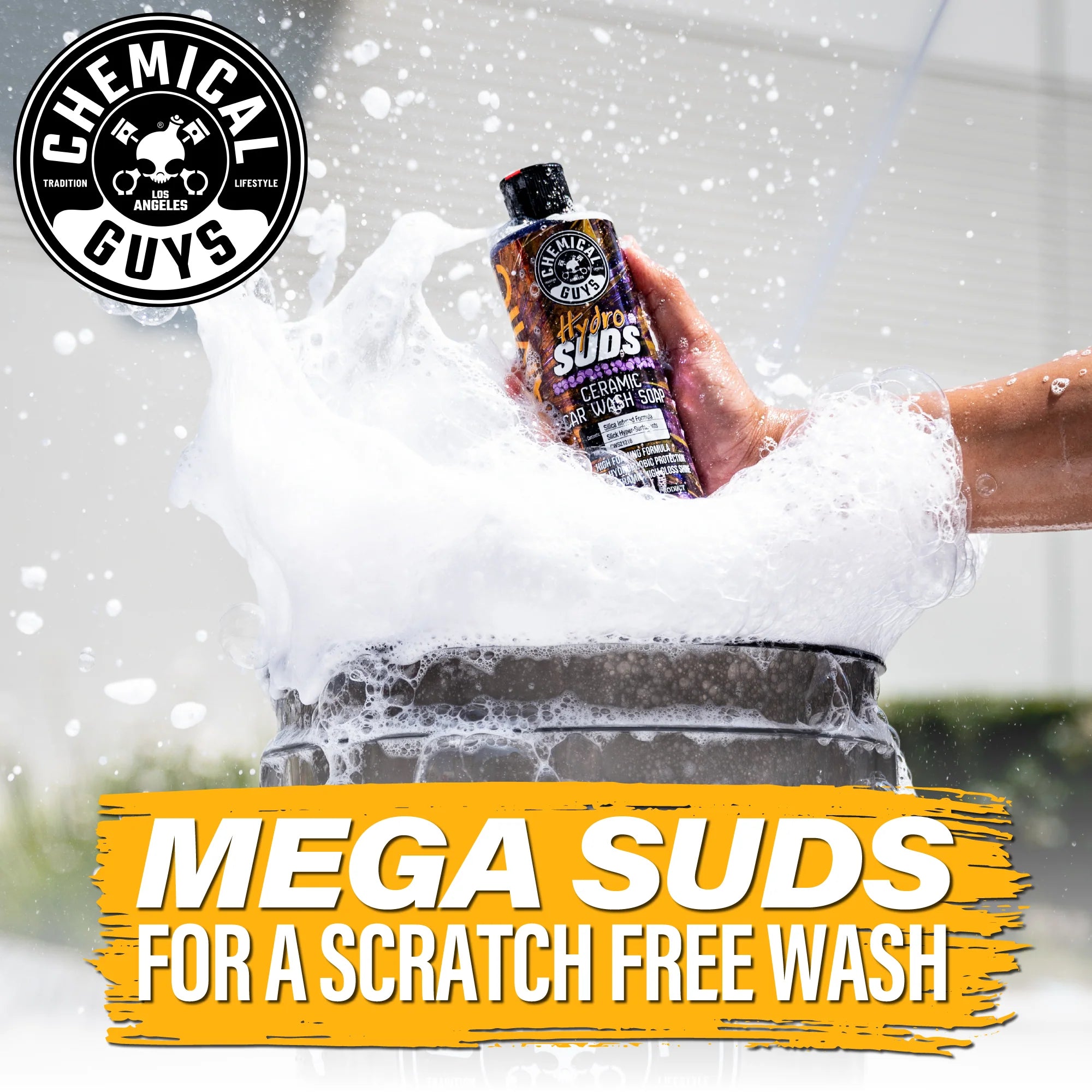 Chemical Guys Clean HydroSuds Ceramic Car Wash Soap - Image 3