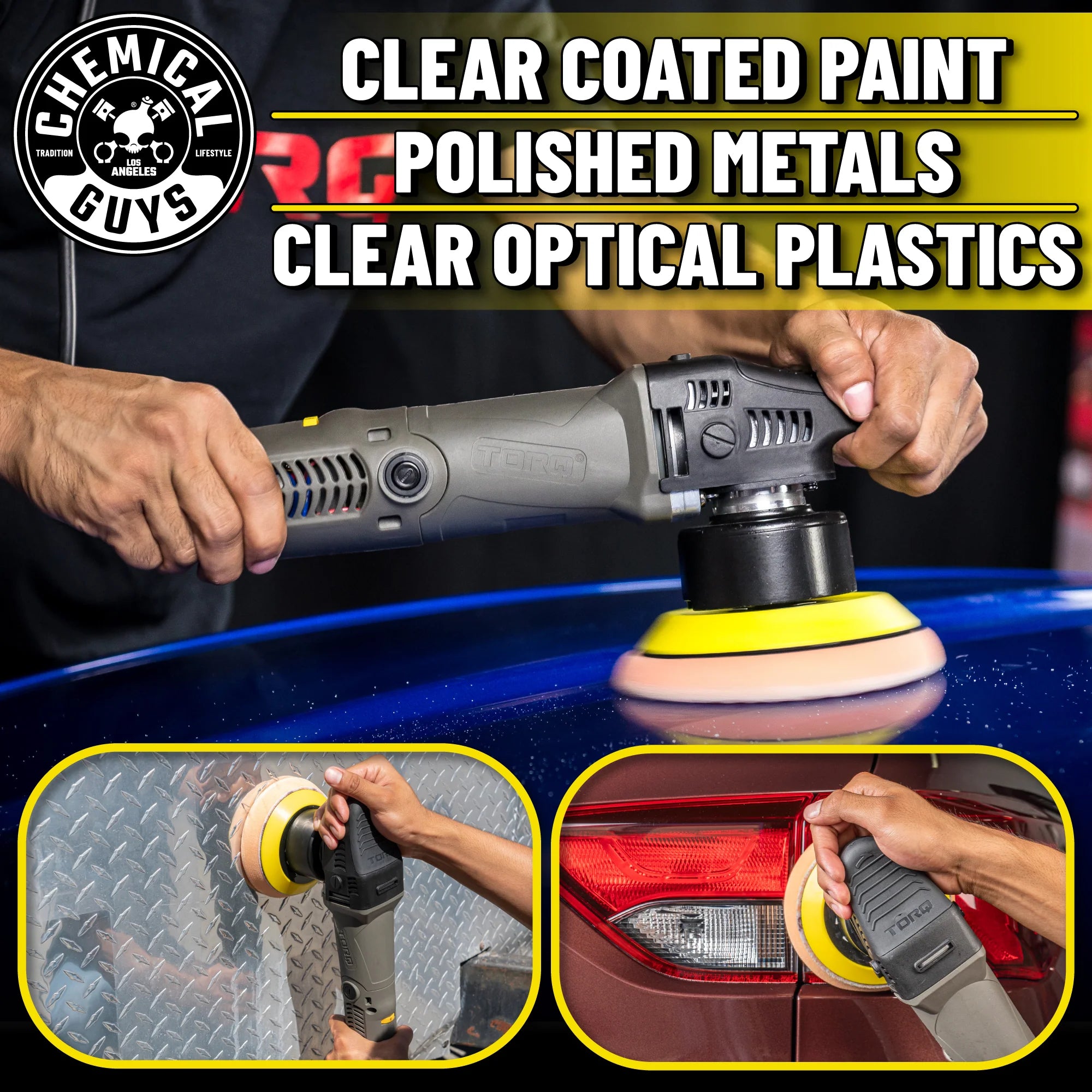 Chemical Guys Clean TORQX Random Orbital Polisher - Image 8