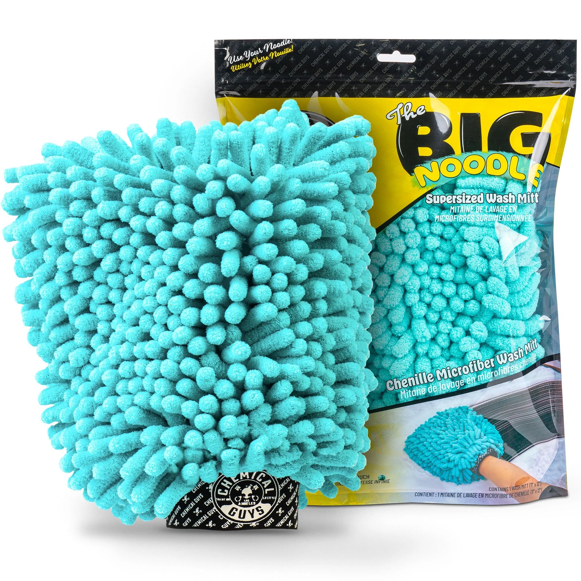 Chemical Guys Clean Big Noodle Supersized Wash Mitt