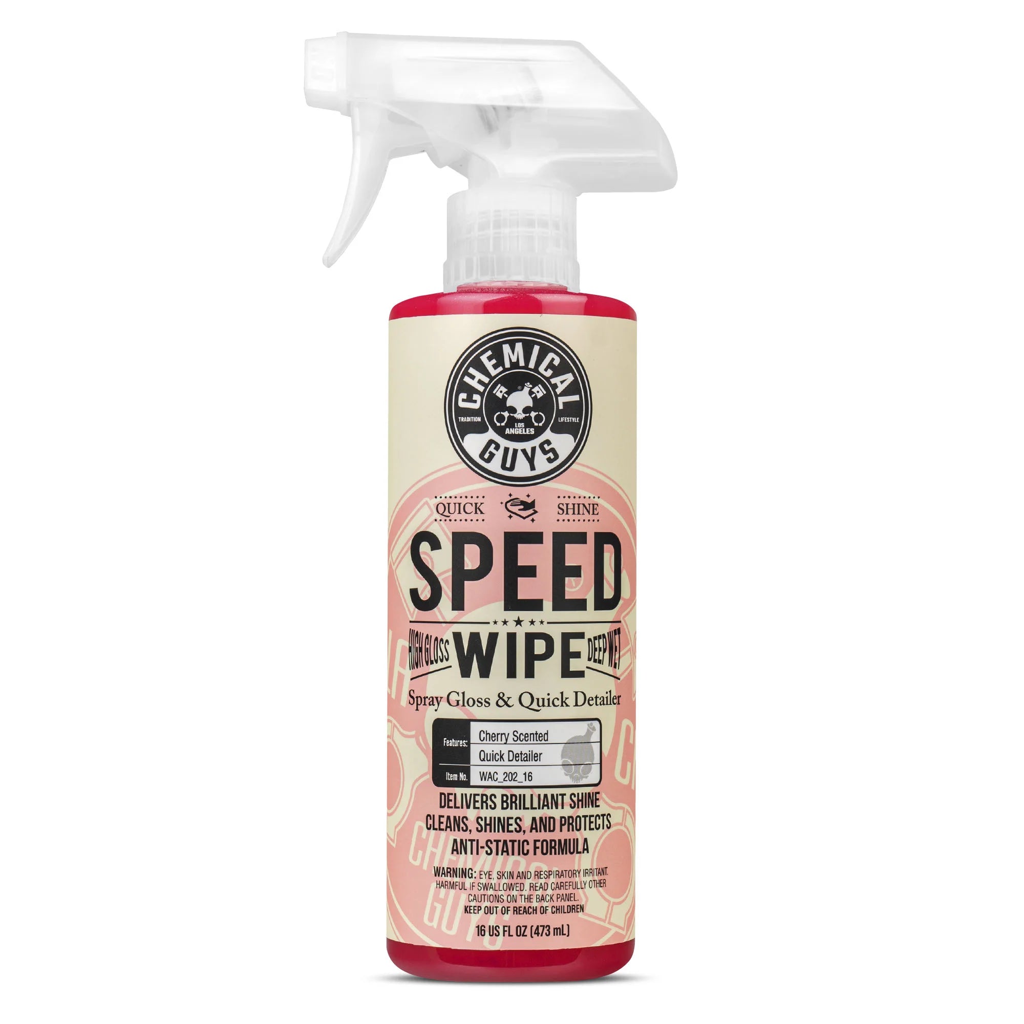 Chemical Guys Clean Speed Wipe Quick Detailer & High Shine Spray Gloss - Image 3
