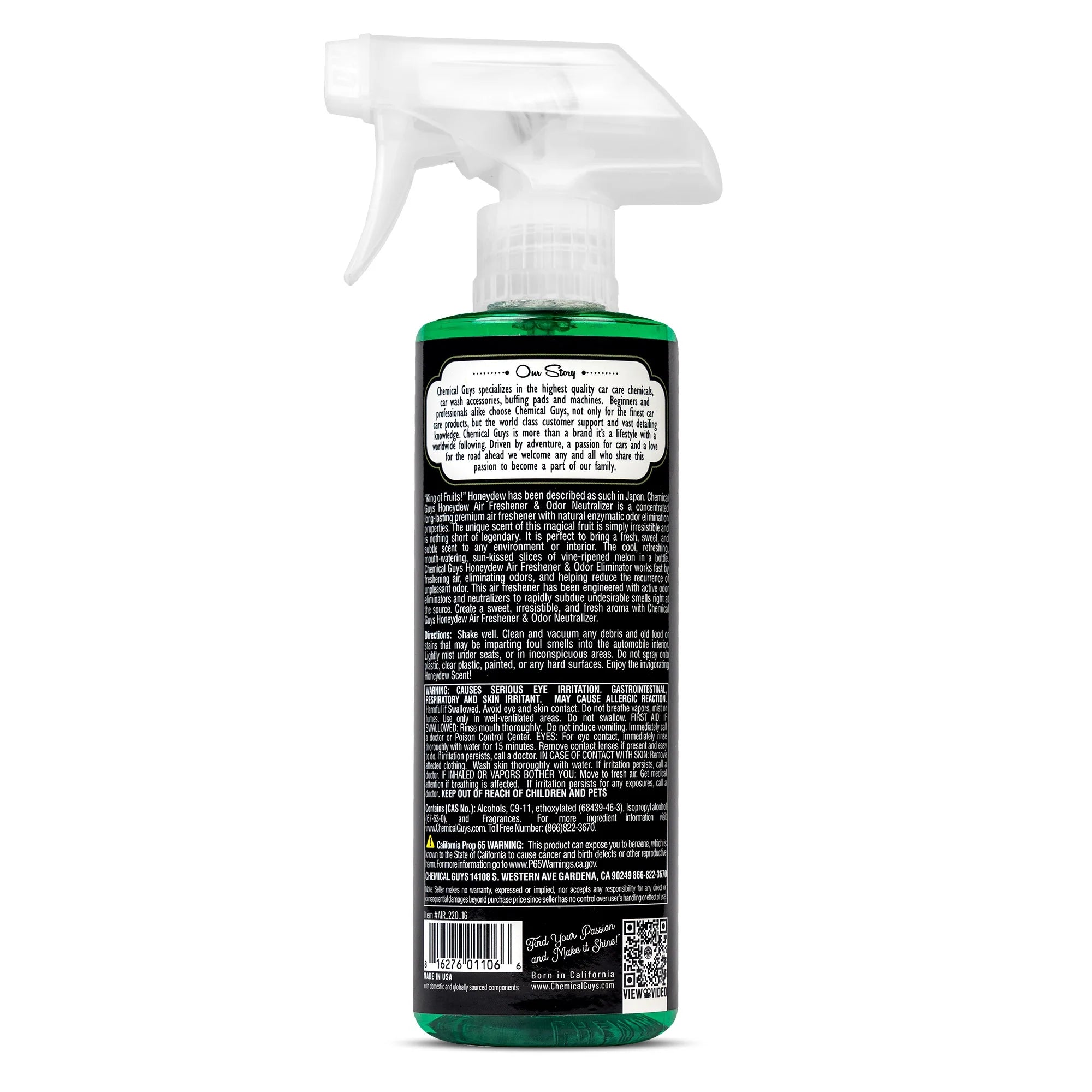Chemical Guys Clean Honeydew Premium Air Freshener - Image 3