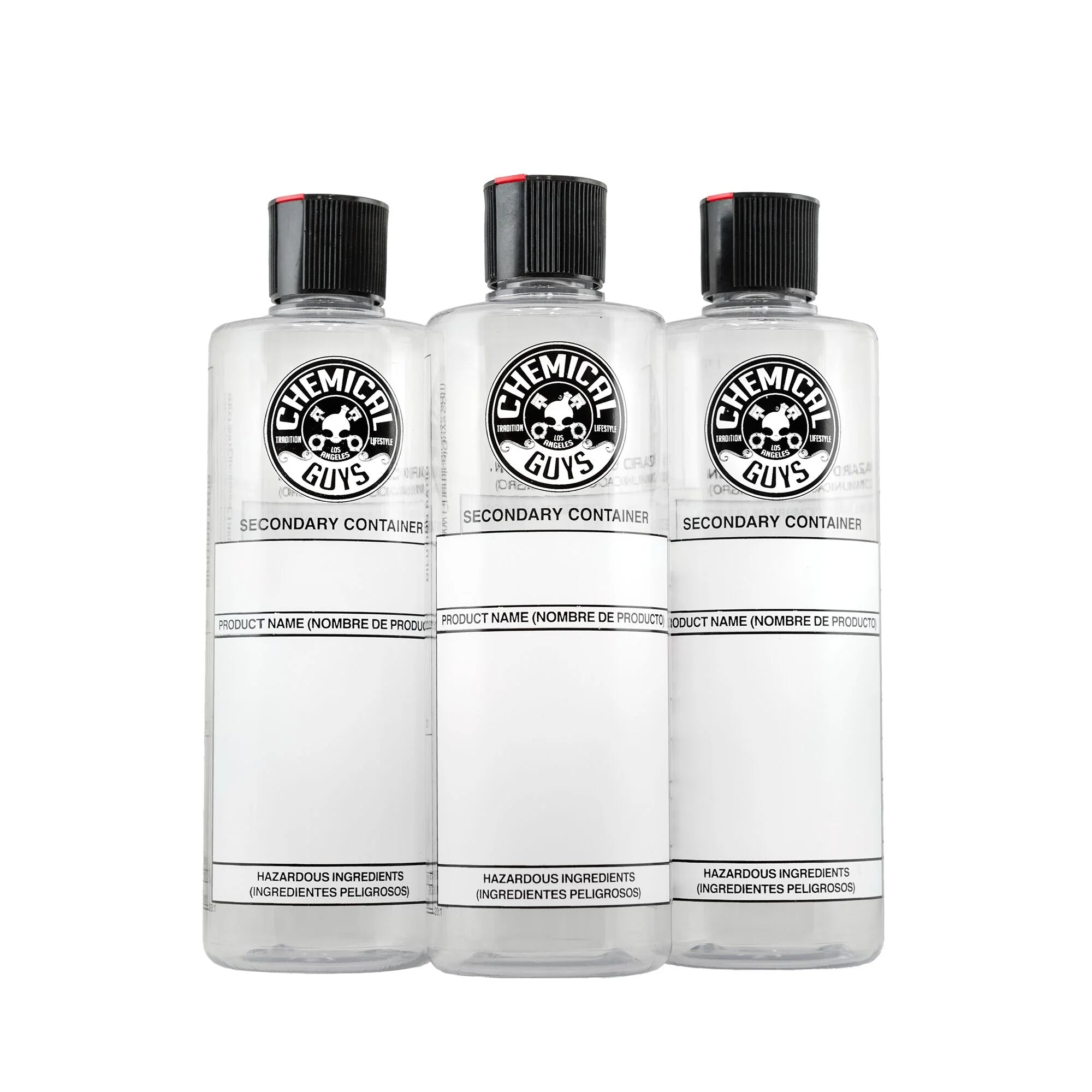 Chemical Guys Clean Secondary Container Dilution Bottles 3-Pack - Image 3