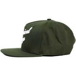 Alternative view of Chemical Guys Clean Snap-It-Back Olive Green Script Hat