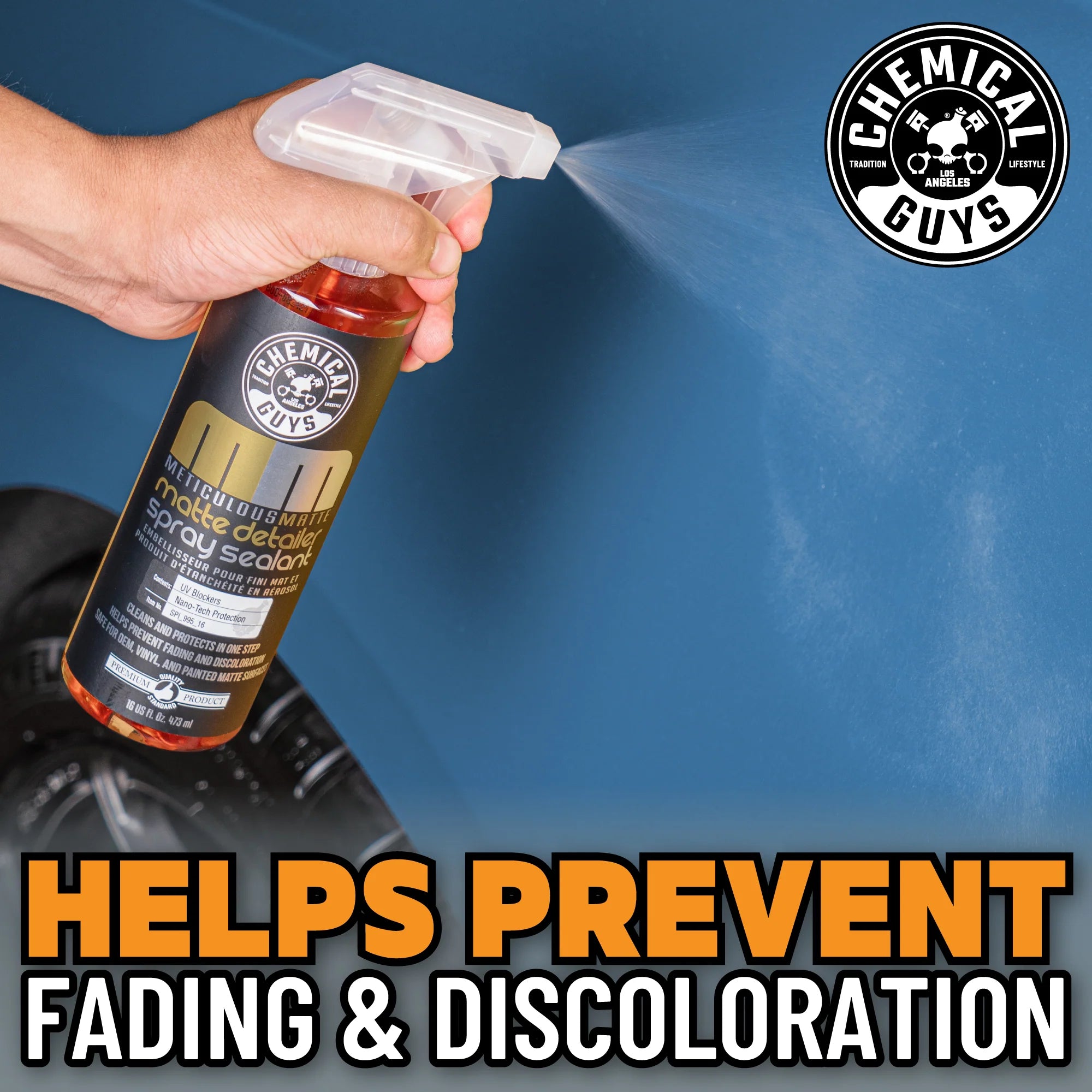 Chemical Guys Clean Meticulous Matte Detailer Spray & Sealant - Image 5
