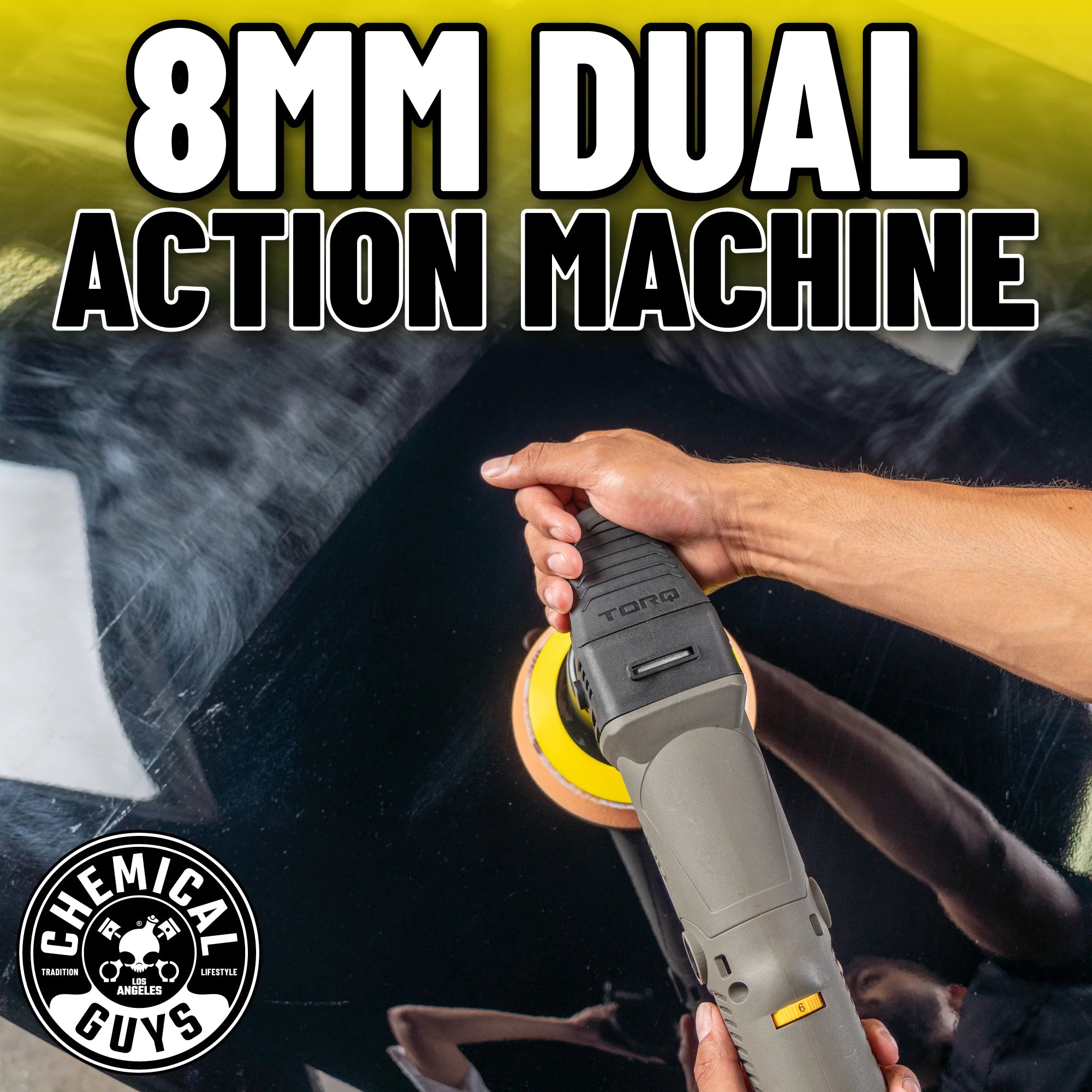 Chemical Guys Clean TORQX Random Orbital Polisher - Image 3