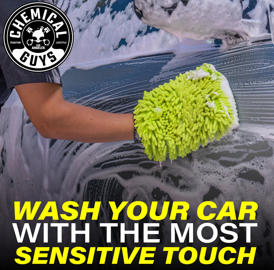 Chemical Guys Clean Chenille Wash Mitt - Image 8