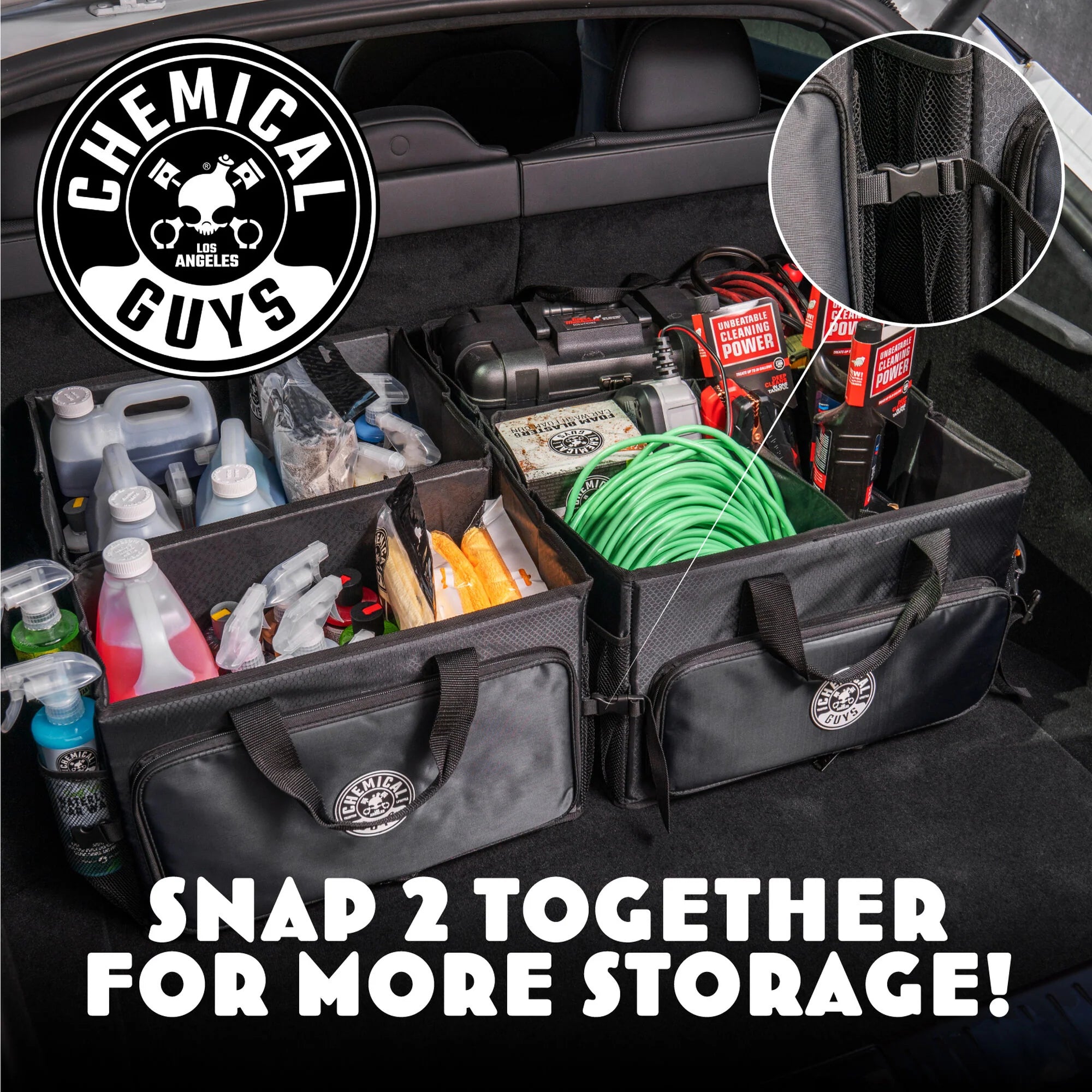 Chemical Guys Clean Ride Along Large Space Trunk Organizer - Image 7