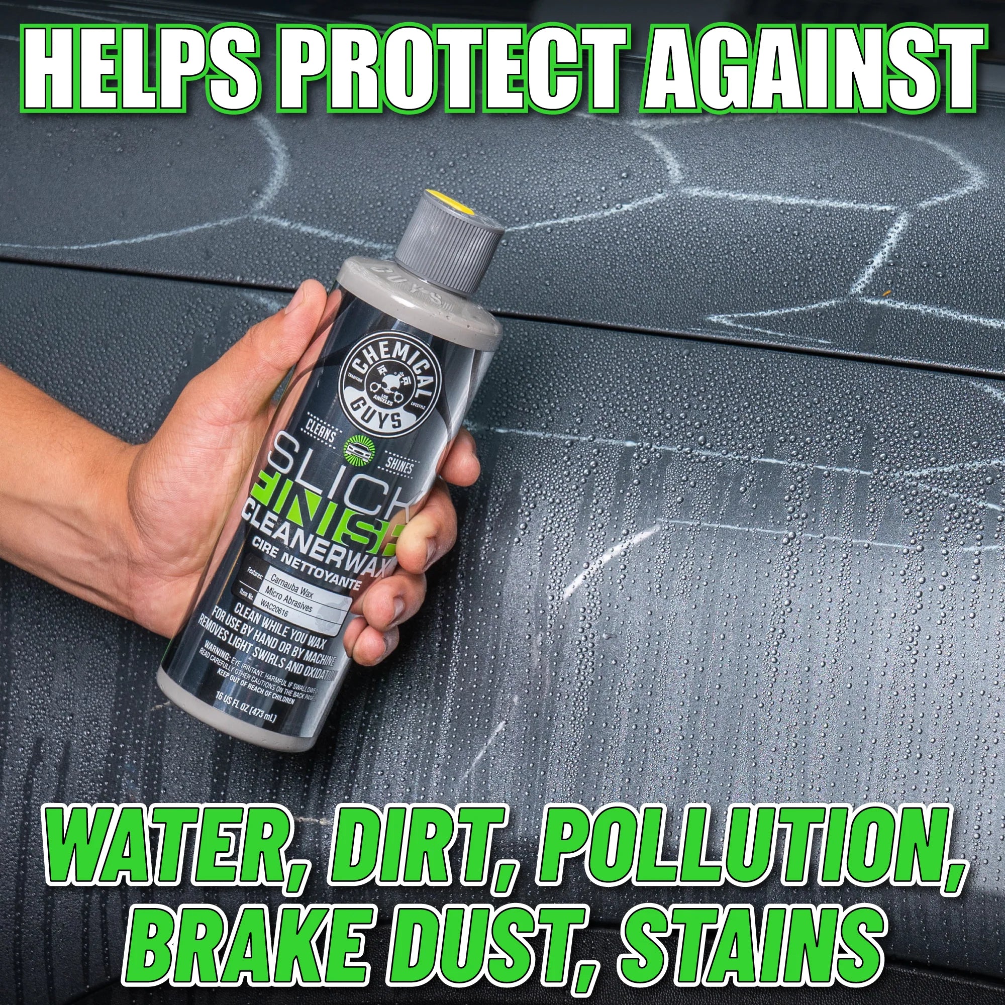 Chemical Guys Clean Slick Finish Cleaner Wax - Image 2