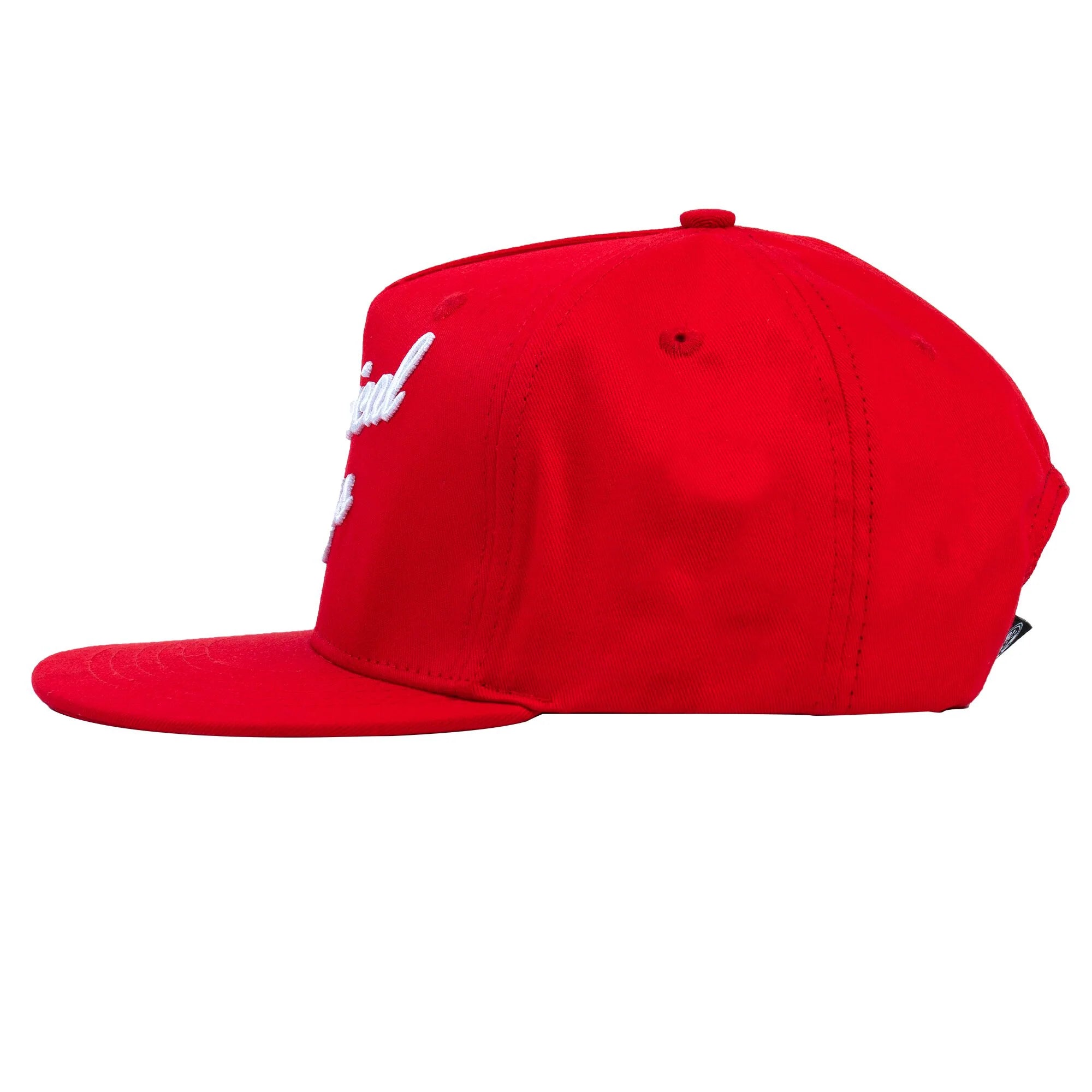 Chemical Guys Clean Snap-It-Back Red Script Hat - Image 10