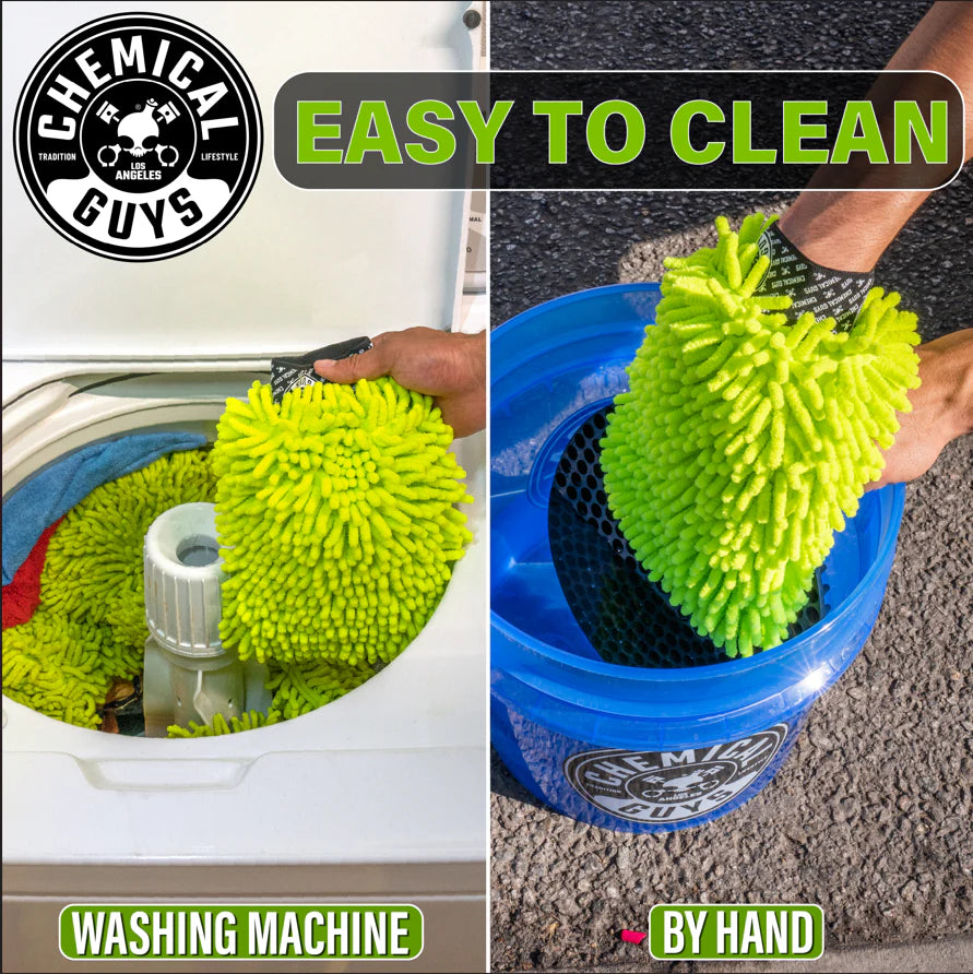 Chemical Guys Clean Chenille Wash Mitt - Image 11