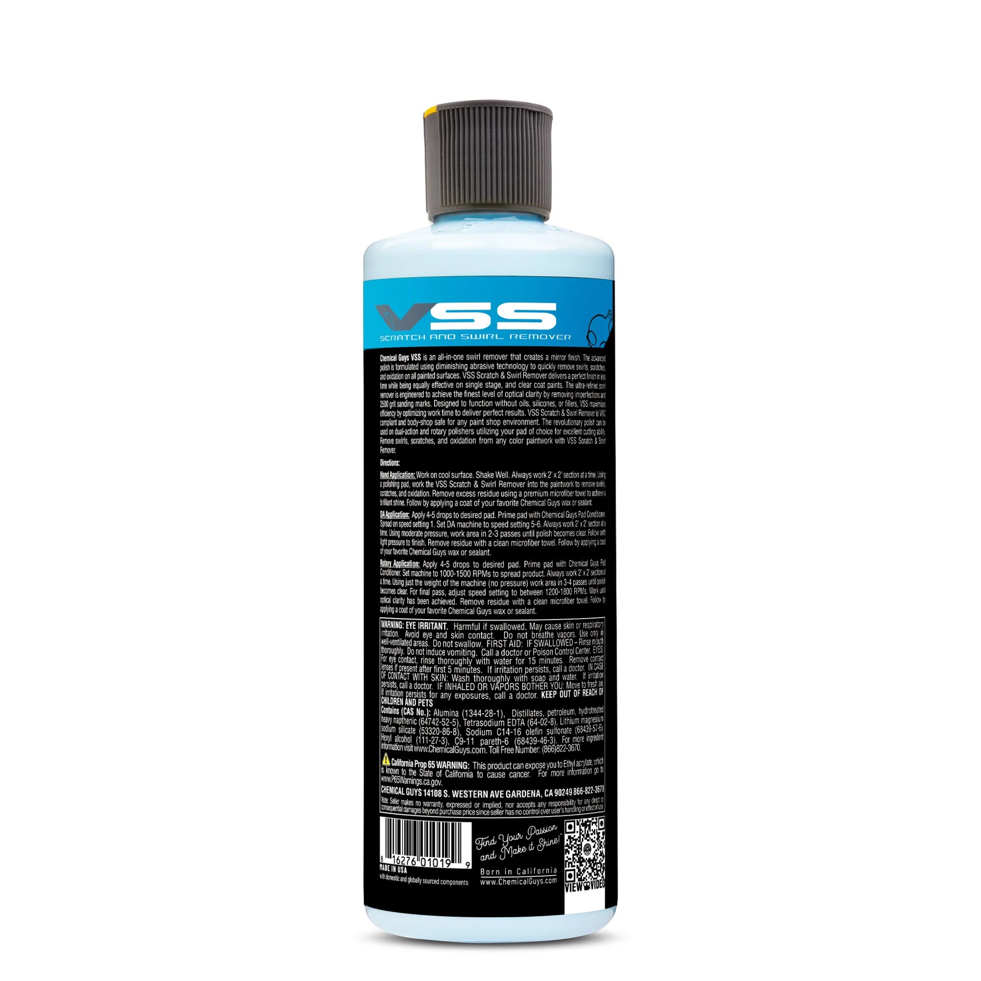 Chemical Guys Clean VSS One-Step Scratch & Swirl Remover - Image 7