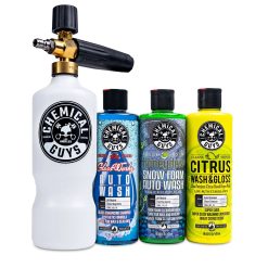 Chemical Guys Clean Pro Power Spray Snow Foam Cannon w/Variety Wash Kit