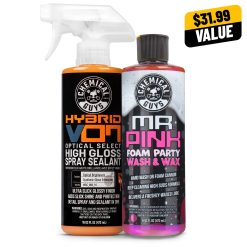 Chemical Guys Clean Mr. Pink Foam Party Express Wash & Detail Bundle