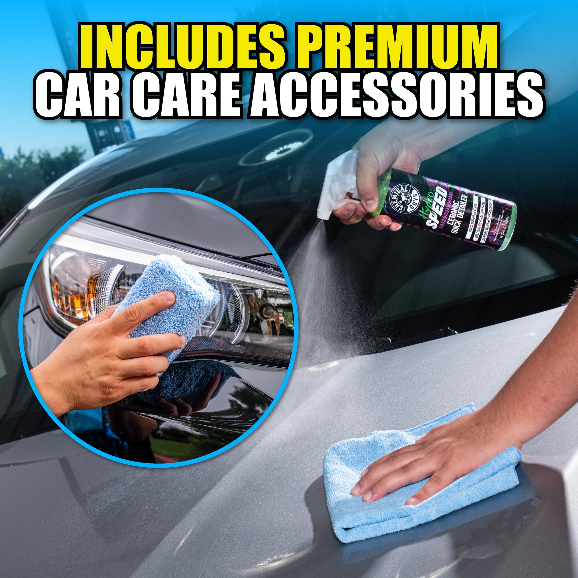 Chemical Guys Clean HydroCharge+ Ceramic Application and Booster Kit - Image 5