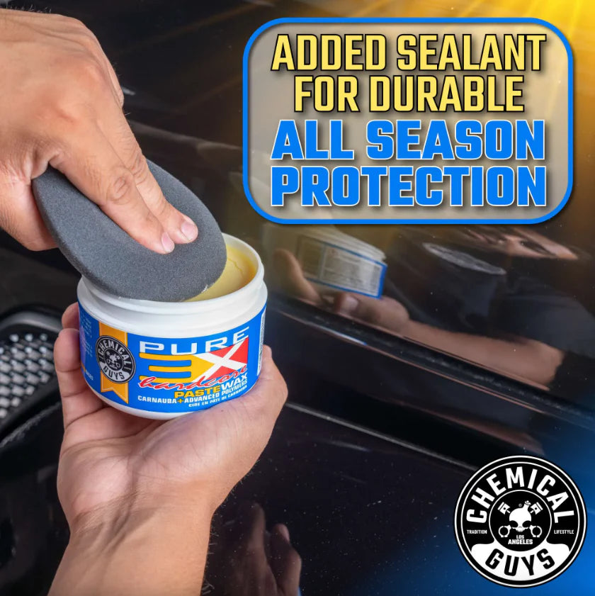 Chemical Guys Clean Pure 3X Hardcore Carnauba Paste Wax - Image 4
