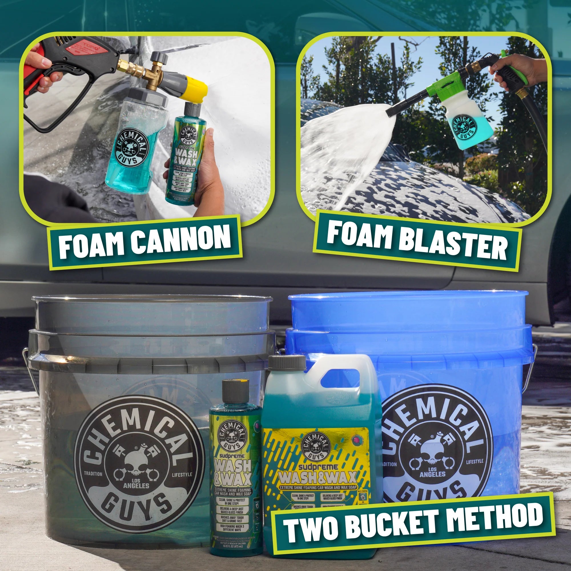 Chemical Guys Clean Sudpreme Wash & Wax - Image 2