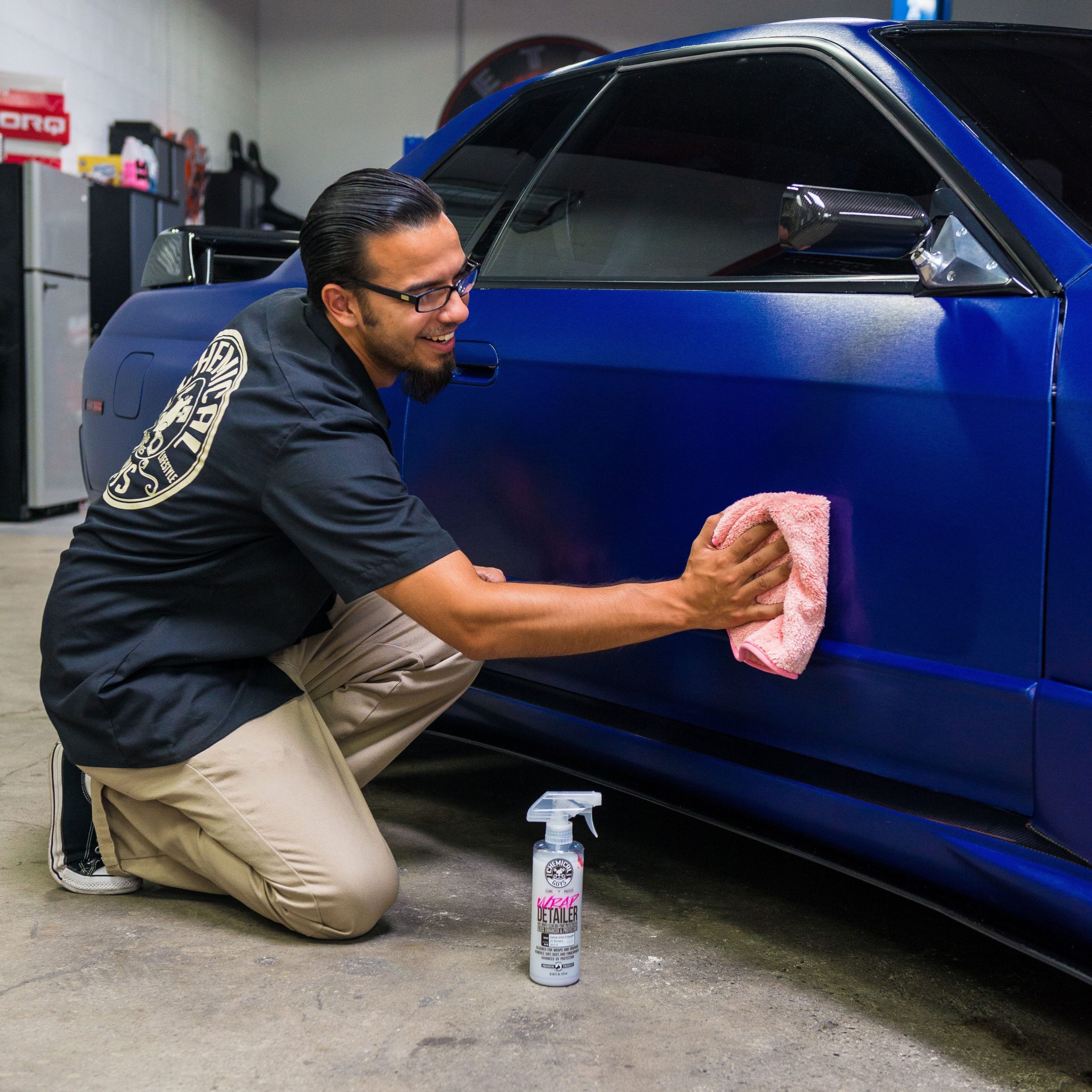 Chemical Guys Clean Wrap Detailer Unique Quick Detailer & Protectant for Vinyl Wraps - Image 5