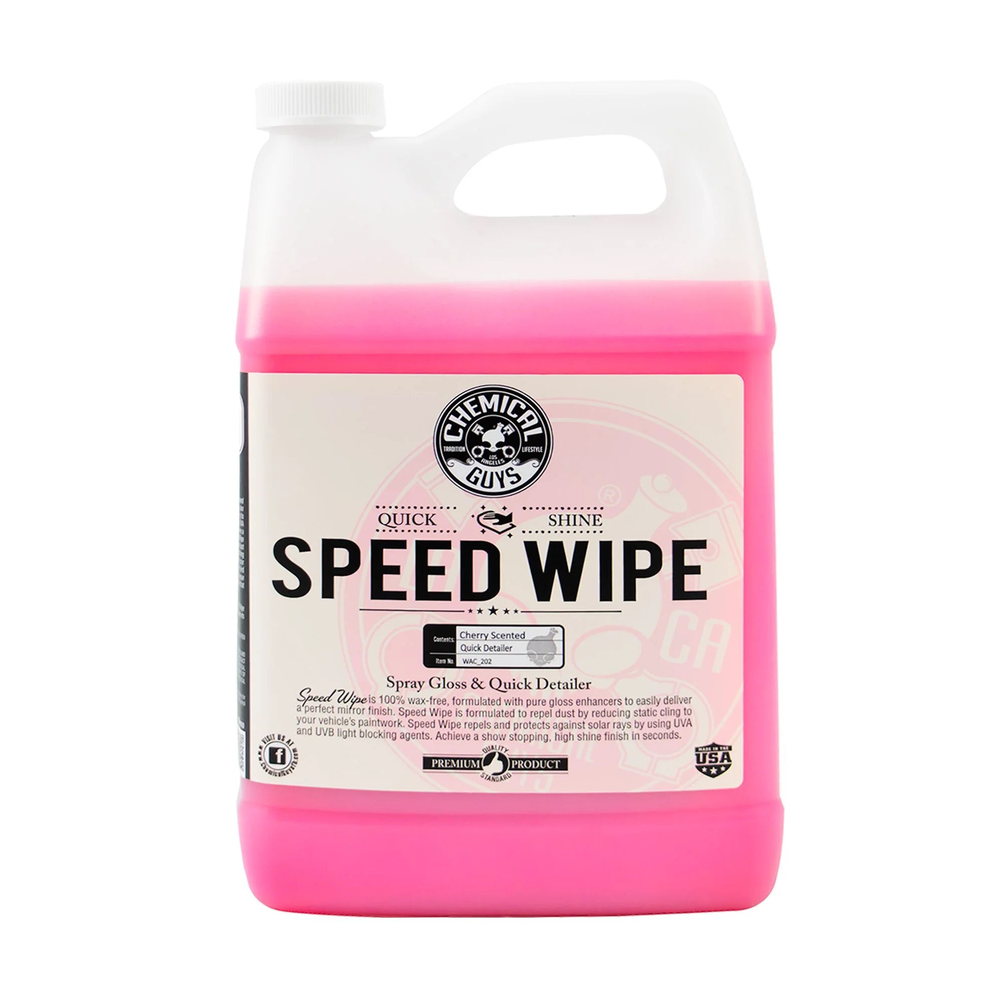 Chemical Guys Clean Speed Wipe Quick Detailer & High Shine Spray Gloss - Image 17