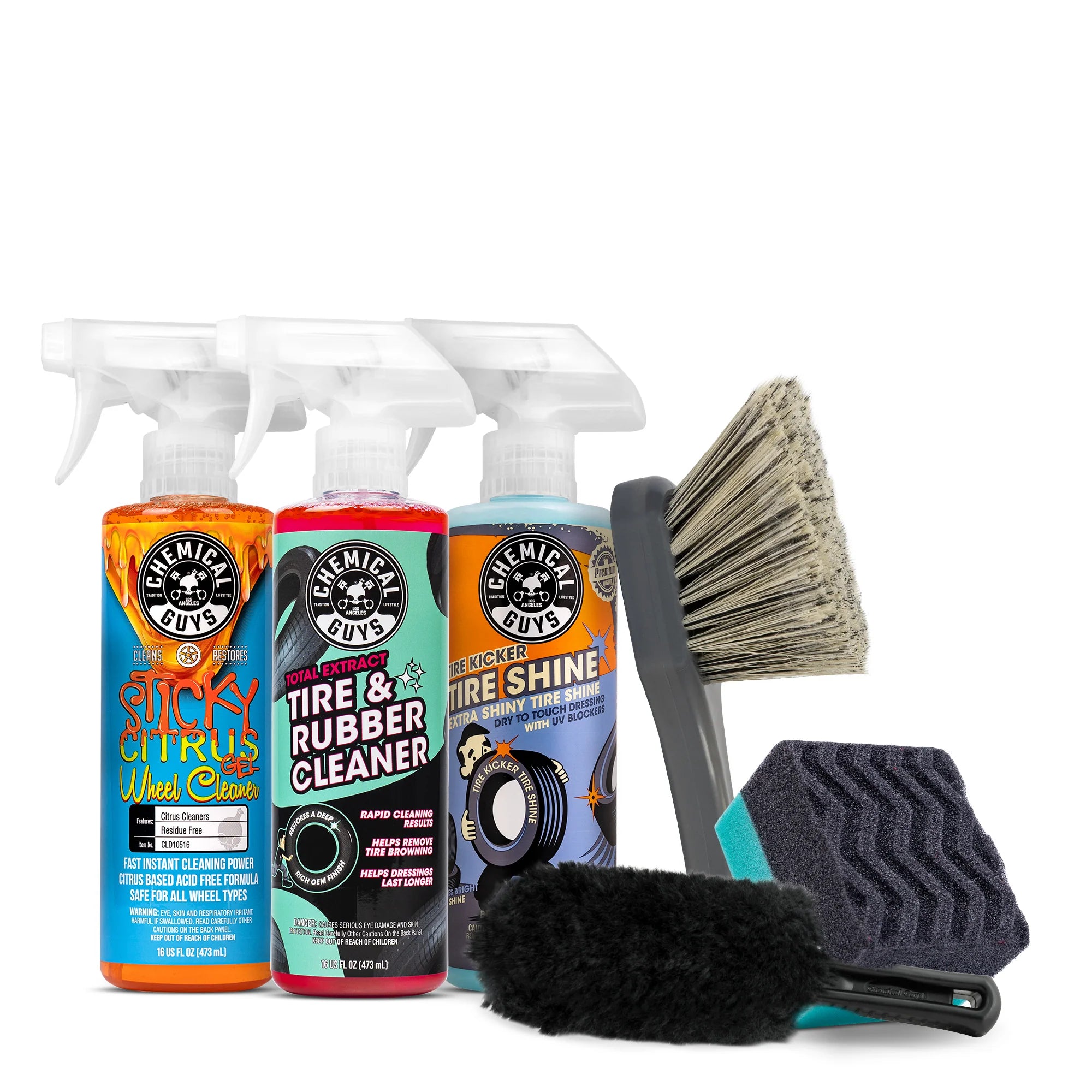 Chemical Guys Clean Wheel & Tire Complete Clean Kit