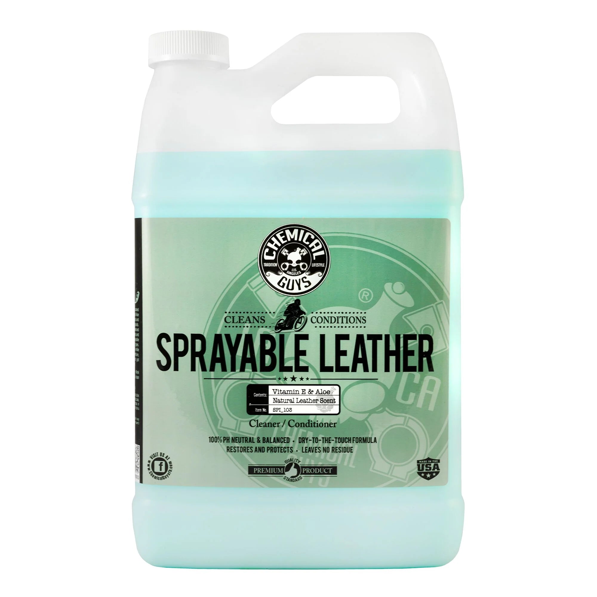 Chemical Guys Clean Sprayable Leather Cleaner & Conditioner In One - Image 10