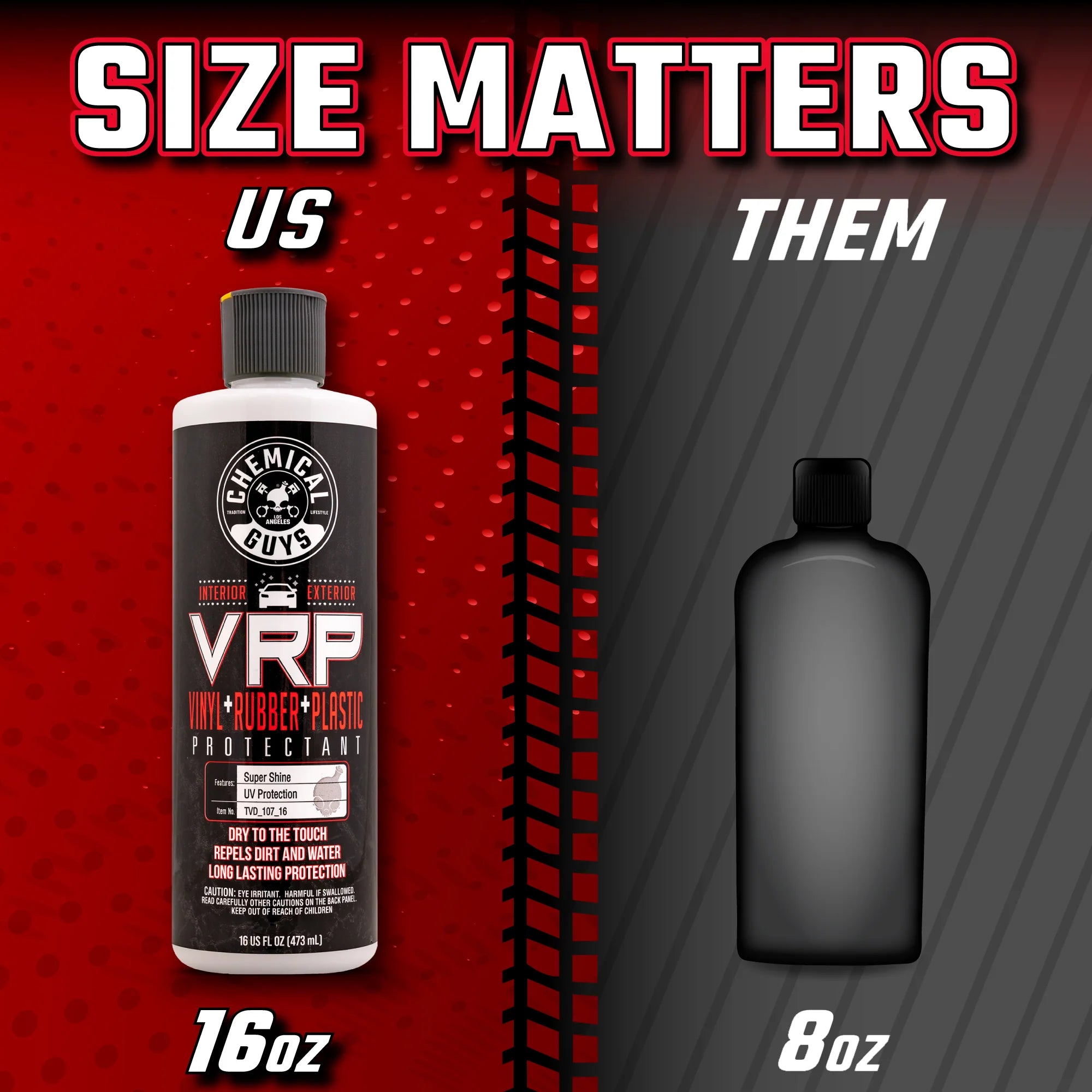 Chemical Guys Clean VRP Vinyl, Rubber, Plastic Protectant - Image 8
