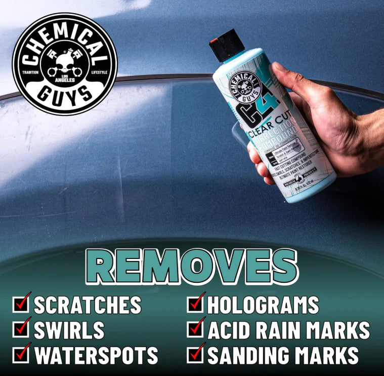 Chemical Guys Clean TORQX Paint Correction & Perfection Car Polish Kit - Image 7