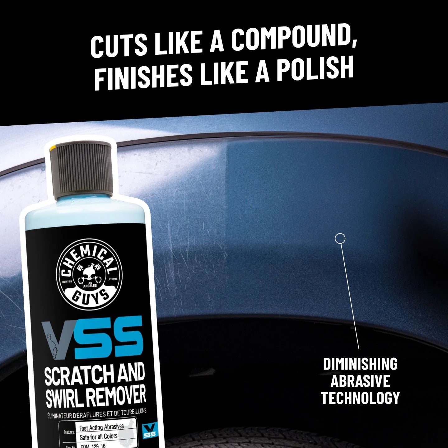 Chemical Guys Clean VSS One-Step Scratch & Swirl Remover - Image 4