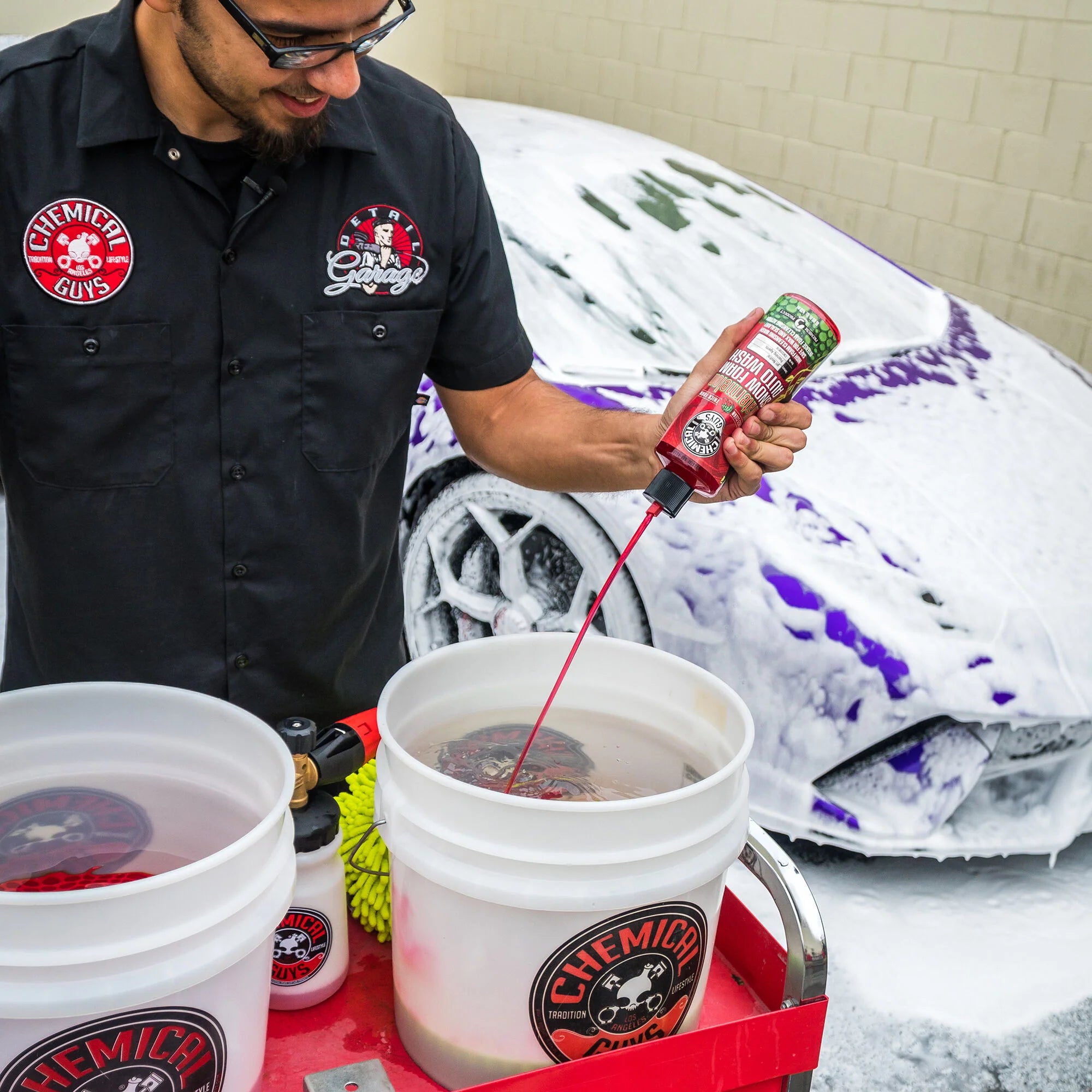 Chemical Guys Clean Watermelon Snow Foam Auto Wash - Image 11