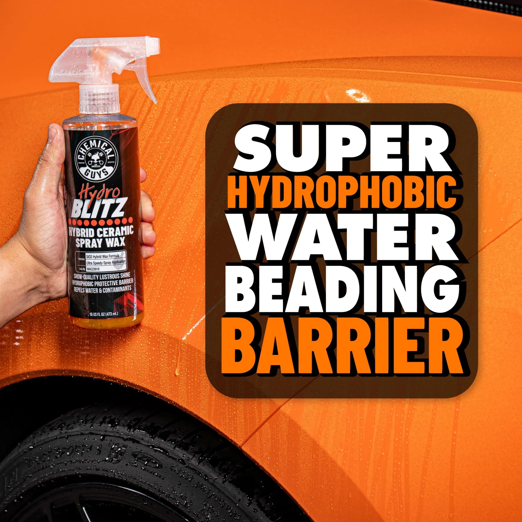 Chemical Guys Clean HydroBlitz Hybrid Ceramic Spray Wax - Image 3