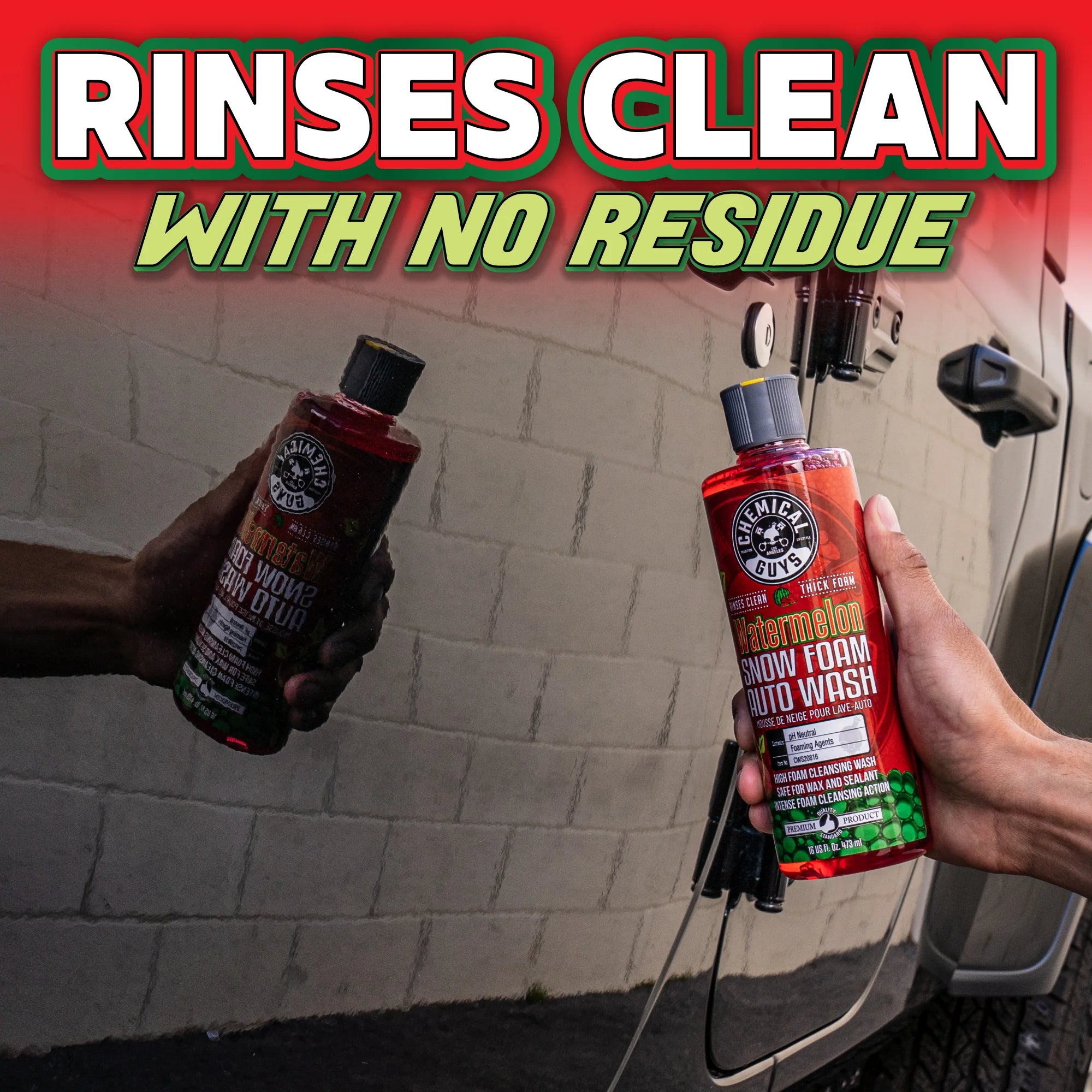 Chemical Guys Clean Watermelon Snow Foam Auto Wash - Image 6