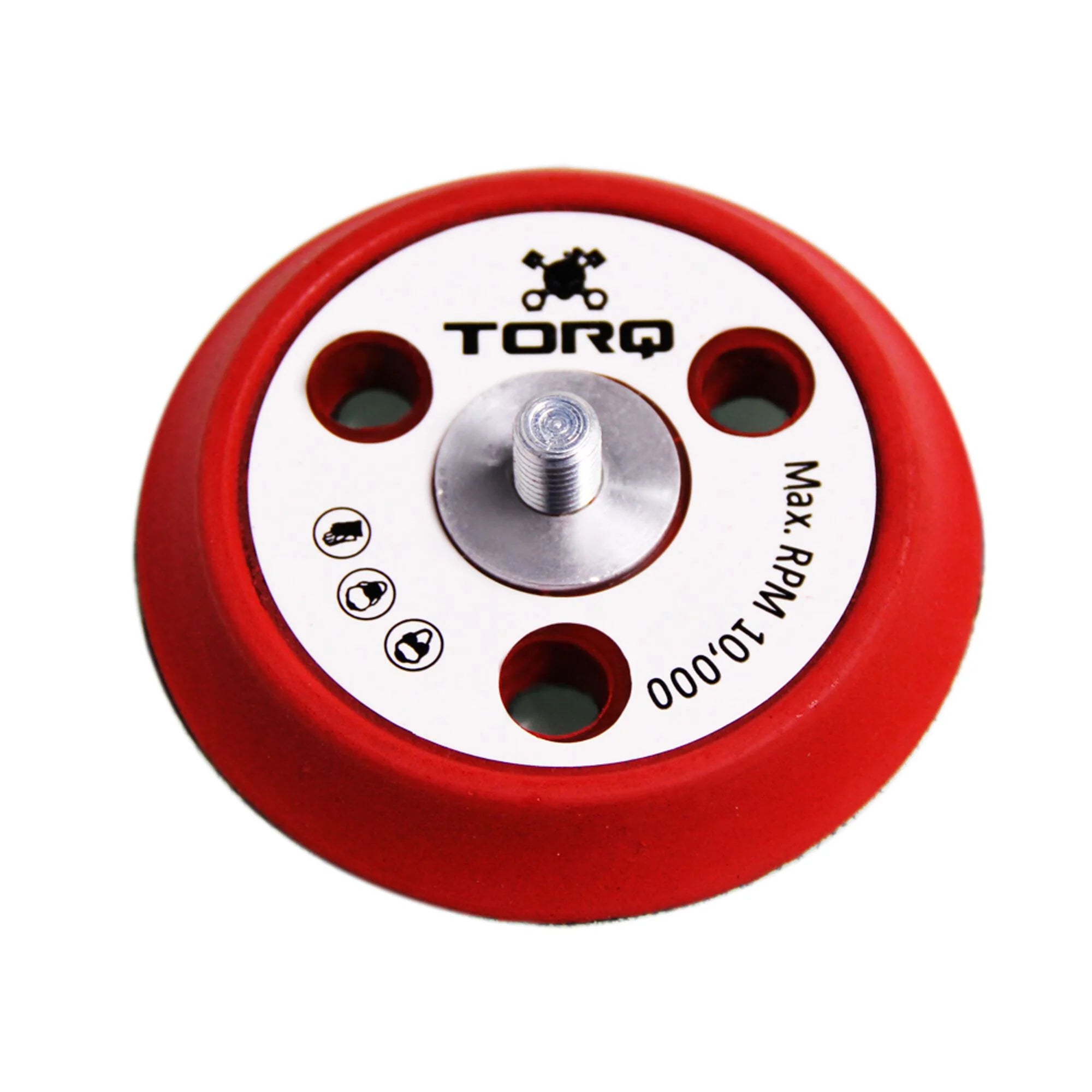 Chemical Guys Clean TORQ R5 Dual Action Backing Plate with Hyper Flex Technology