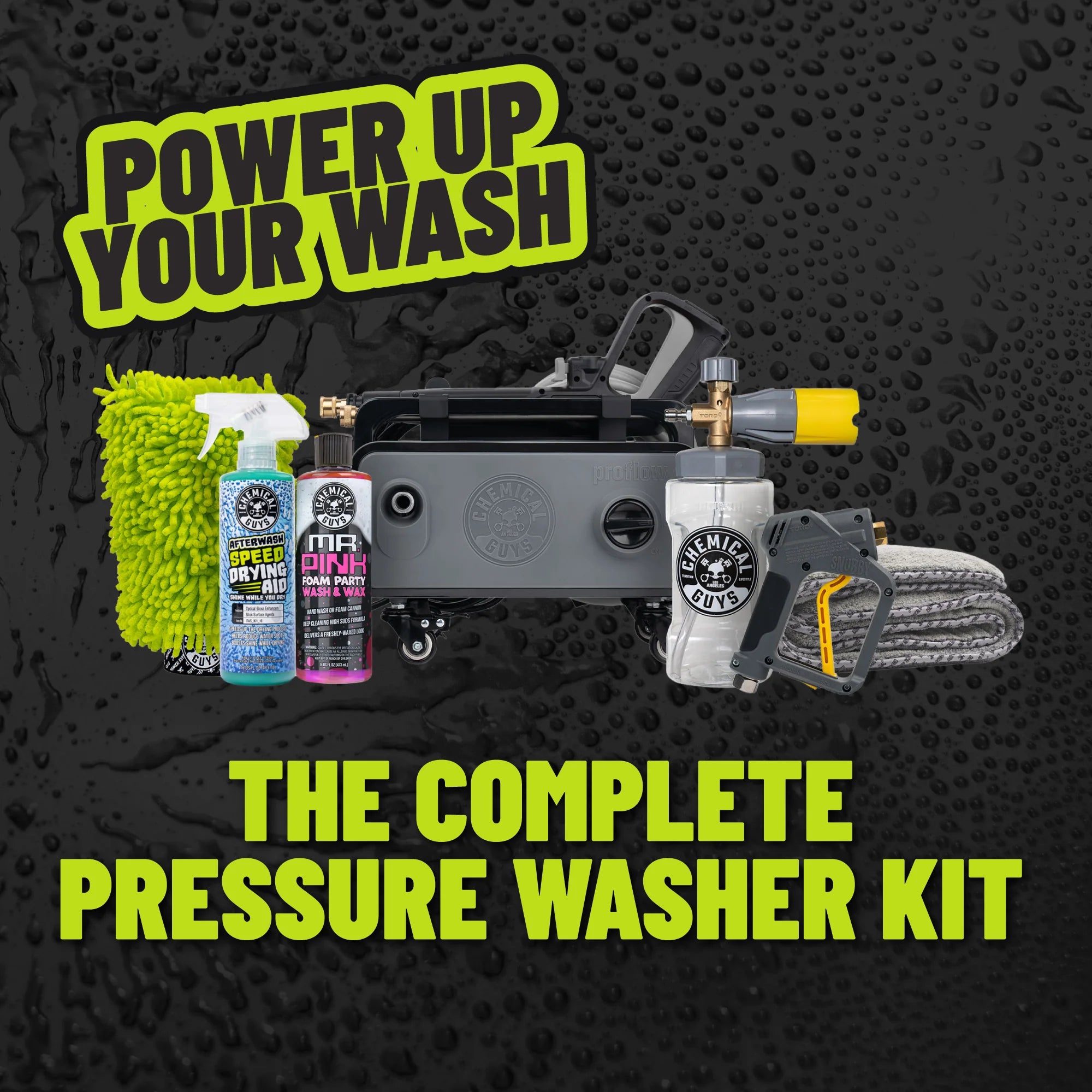 Chemical Guys Clean Pressure Wash and Dry Kit - Image 3