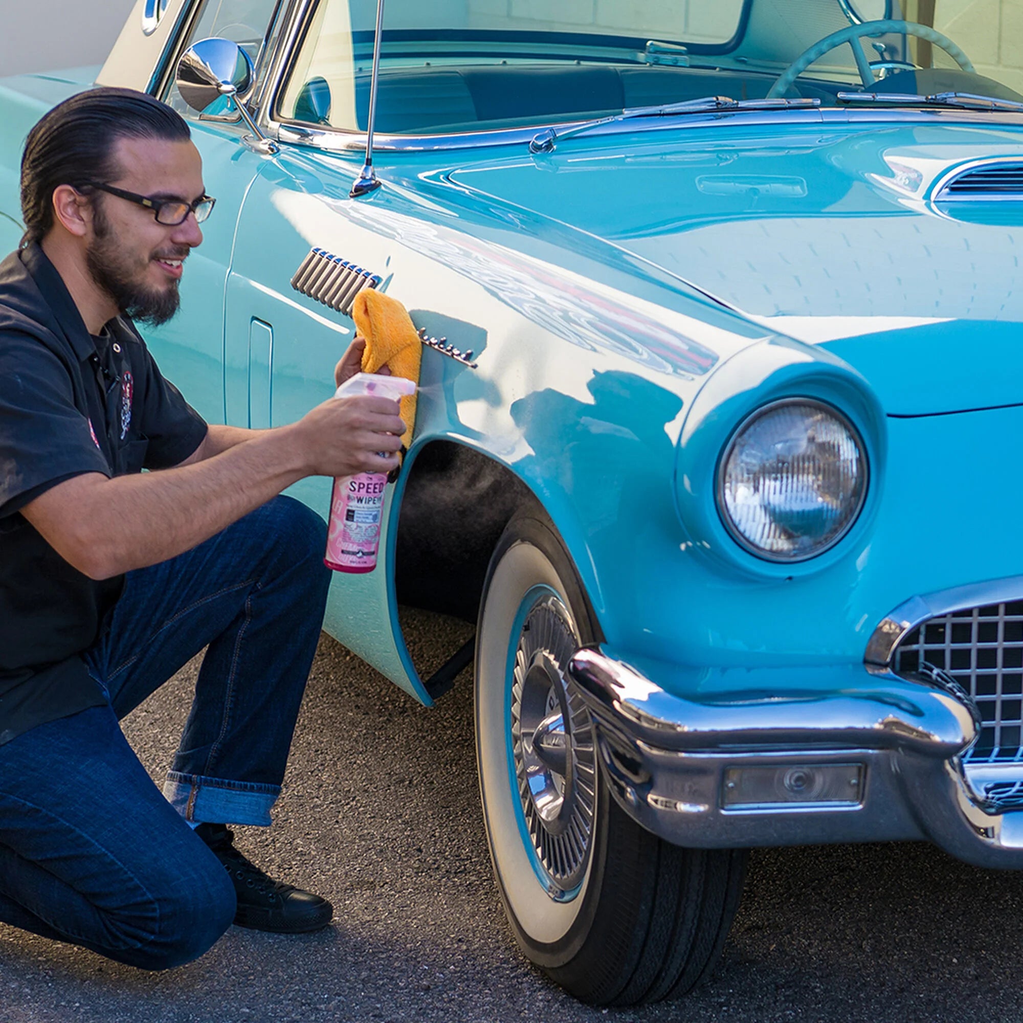 Chemical Guys Clean Speed Wipe Quick Detailer & High Shine Spray Gloss - Image 16