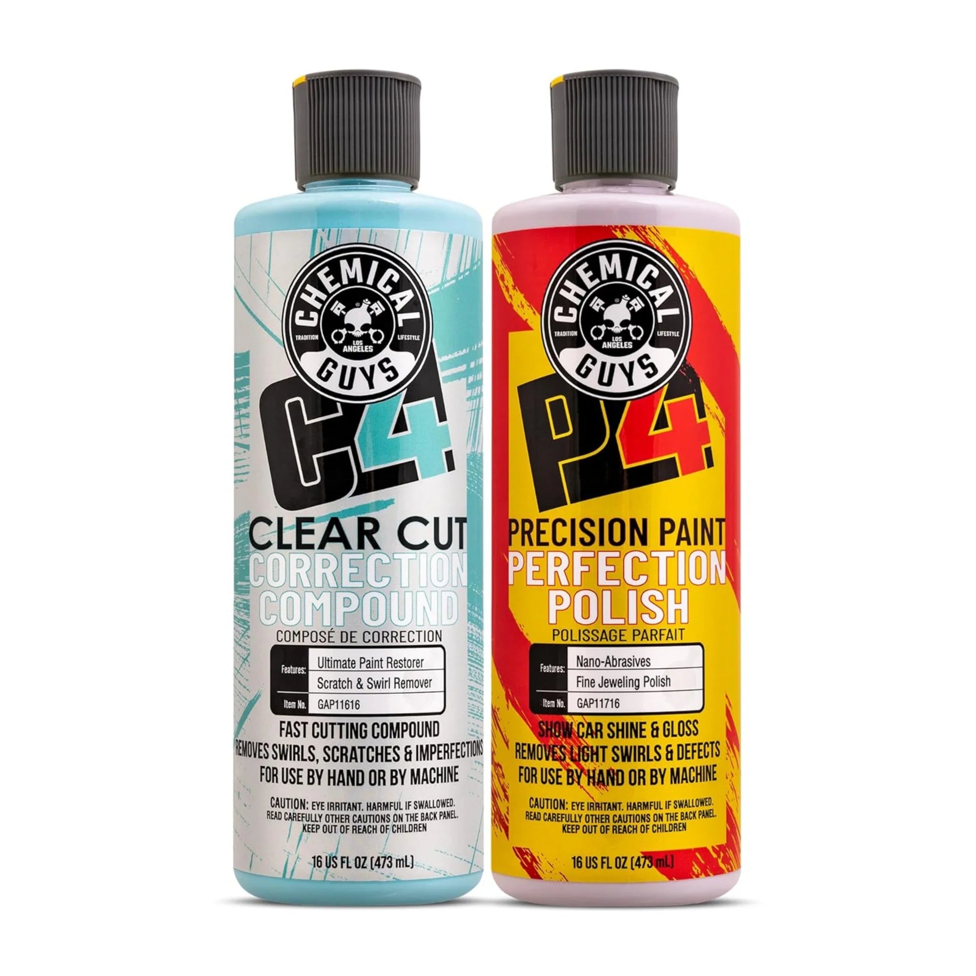 Chemical Guys Clean Two Step Compound & Polish Bundle