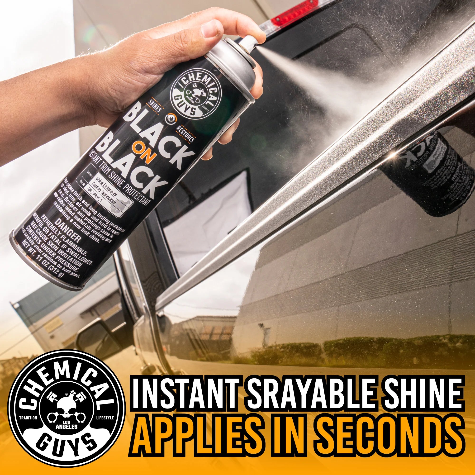 Chemical Guys Clean Black On Black Instant Shine - Image 6