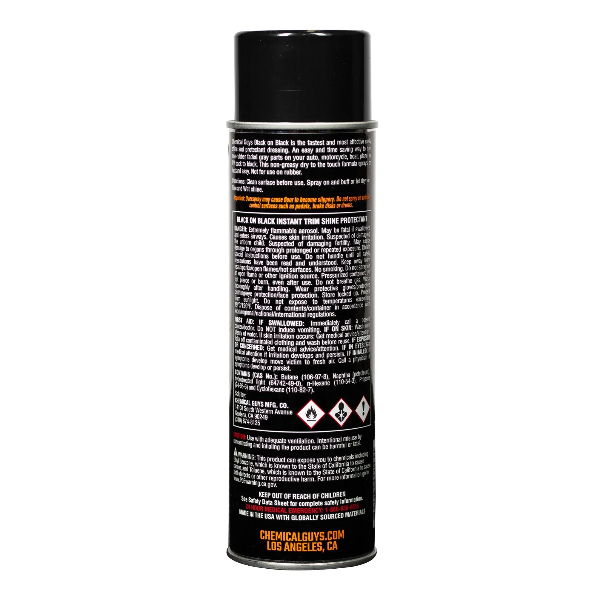 Chemical Guys Clean Black On Black Instant Shine - Image 12
