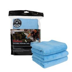 Chemical Guys Clean Workhorse Professional Grade Microfiber Towel 3-Pack