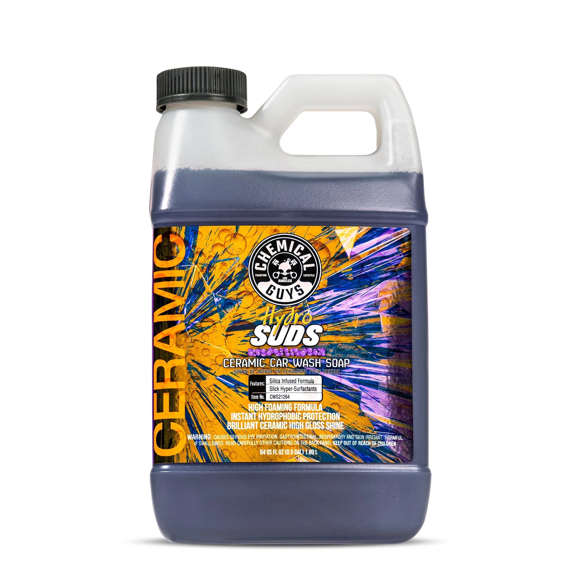 Chemical Guys Clean HydroSuds Ceramic Car Wash Soap - Image 8