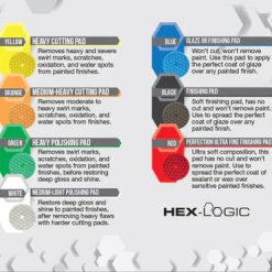 Alternative view of Chemical Guys Clean Hex-Logic Pads 7.5