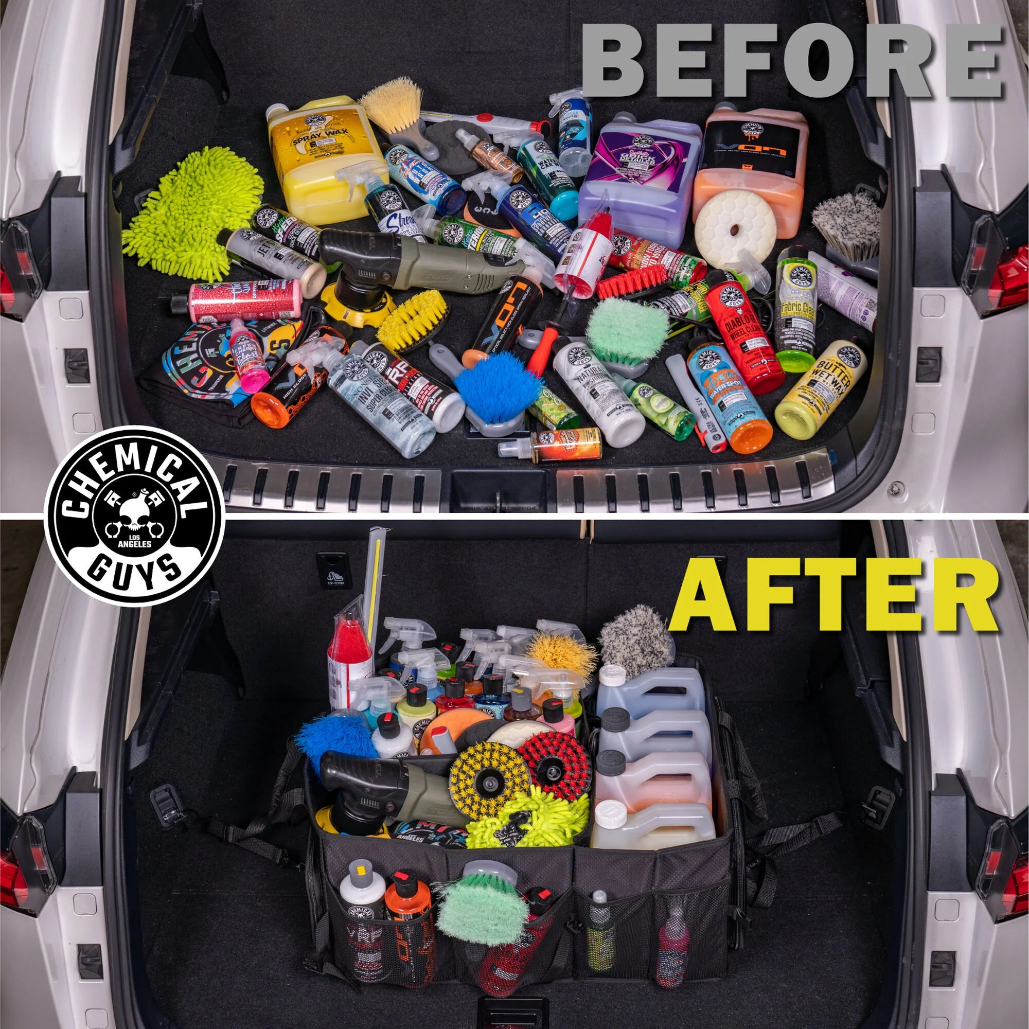 Chemical Guys Clean Ride Along Large Space Trunk Organizer - Image 6