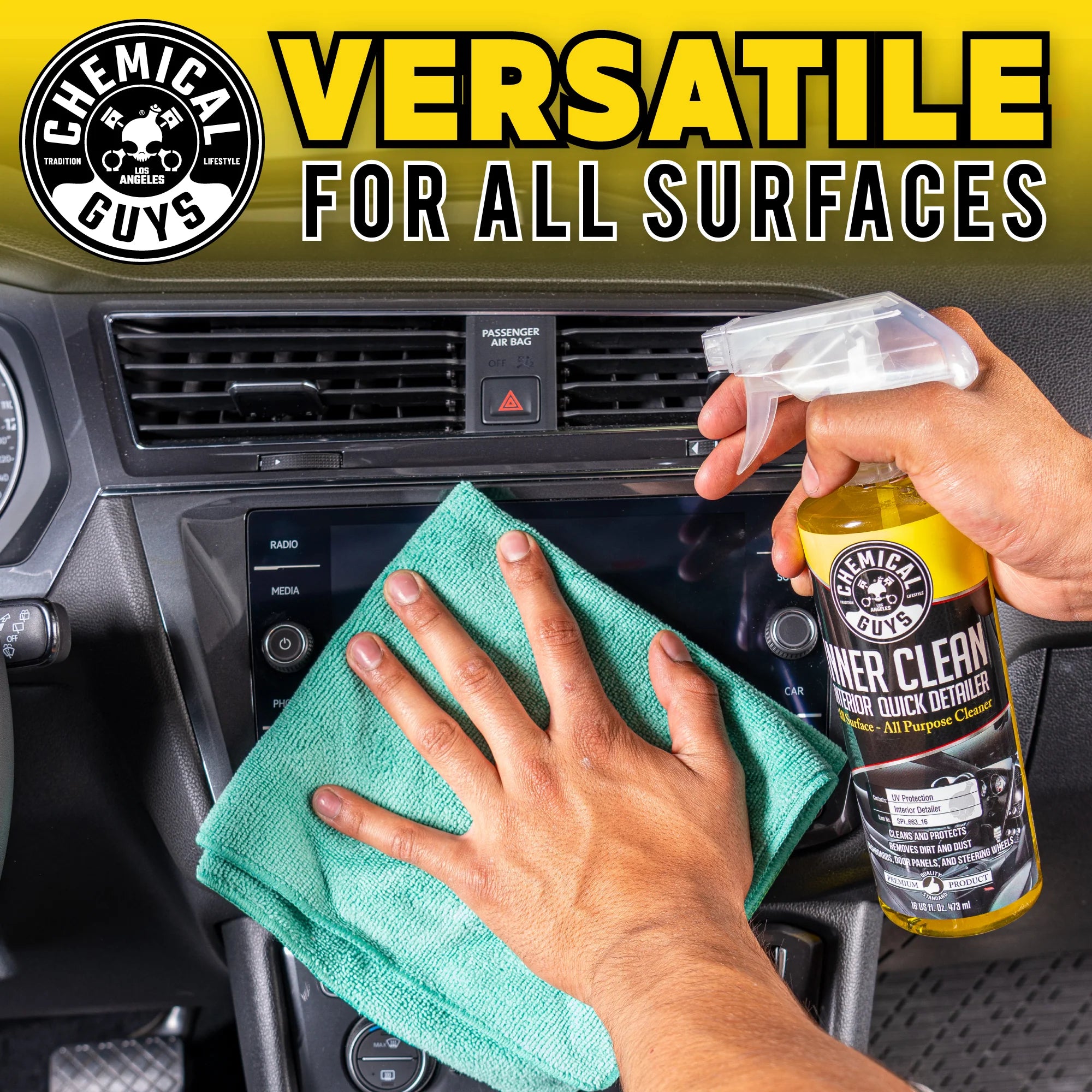 Chemical Guys Clean Inner Clean Interior Quick Detailer & Protectant - Image 10