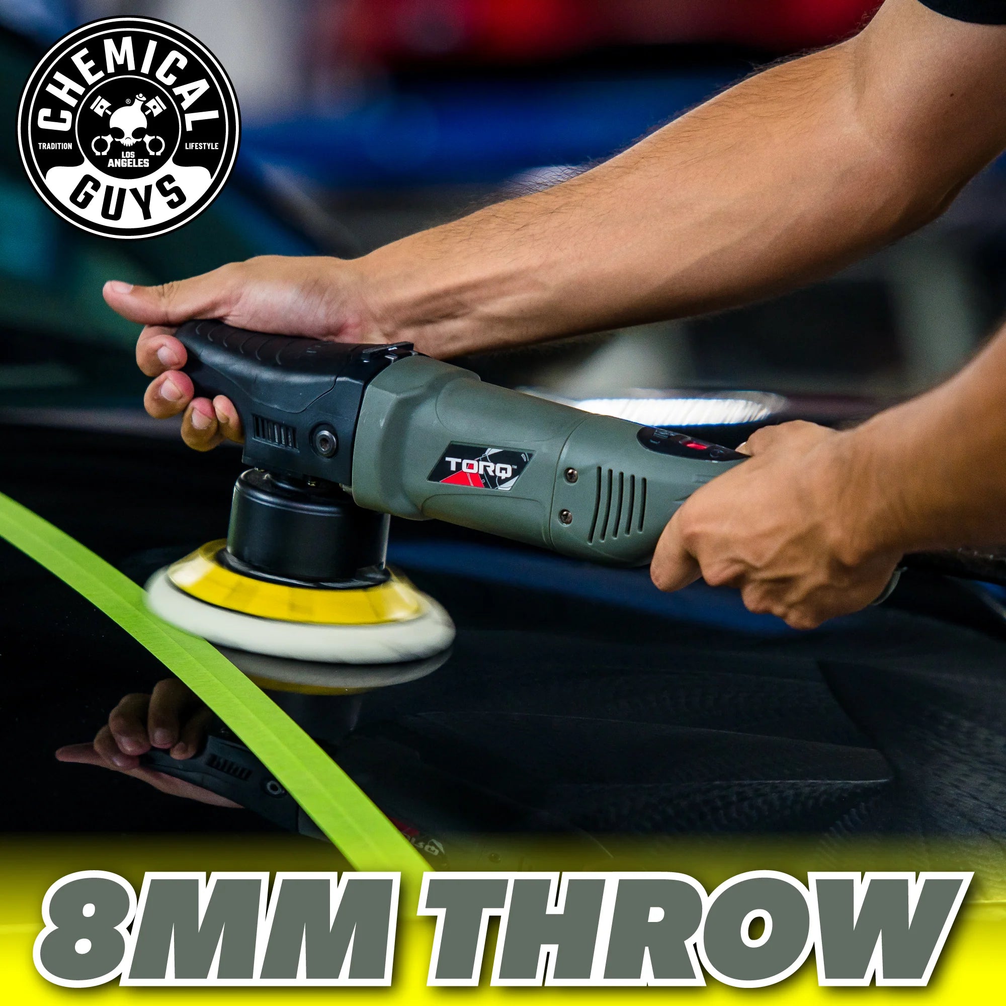 Chemical Guys Clean TORQ 10FX Random Orbital Polisher - Image 3