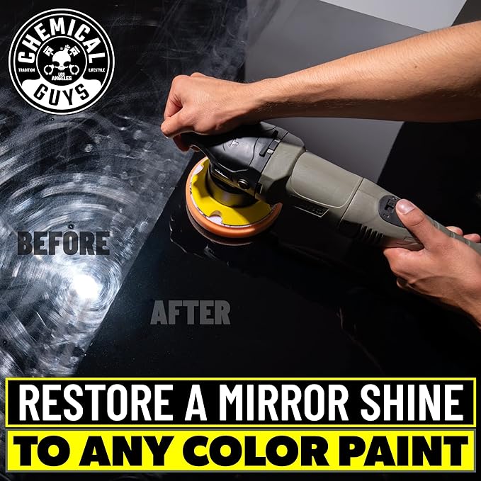 Chemical Guys Clean TORQ10FX Random Orbital Polisher Kit One-Step Scratch and Swirl Remover Kit (8 Items) - Image 6