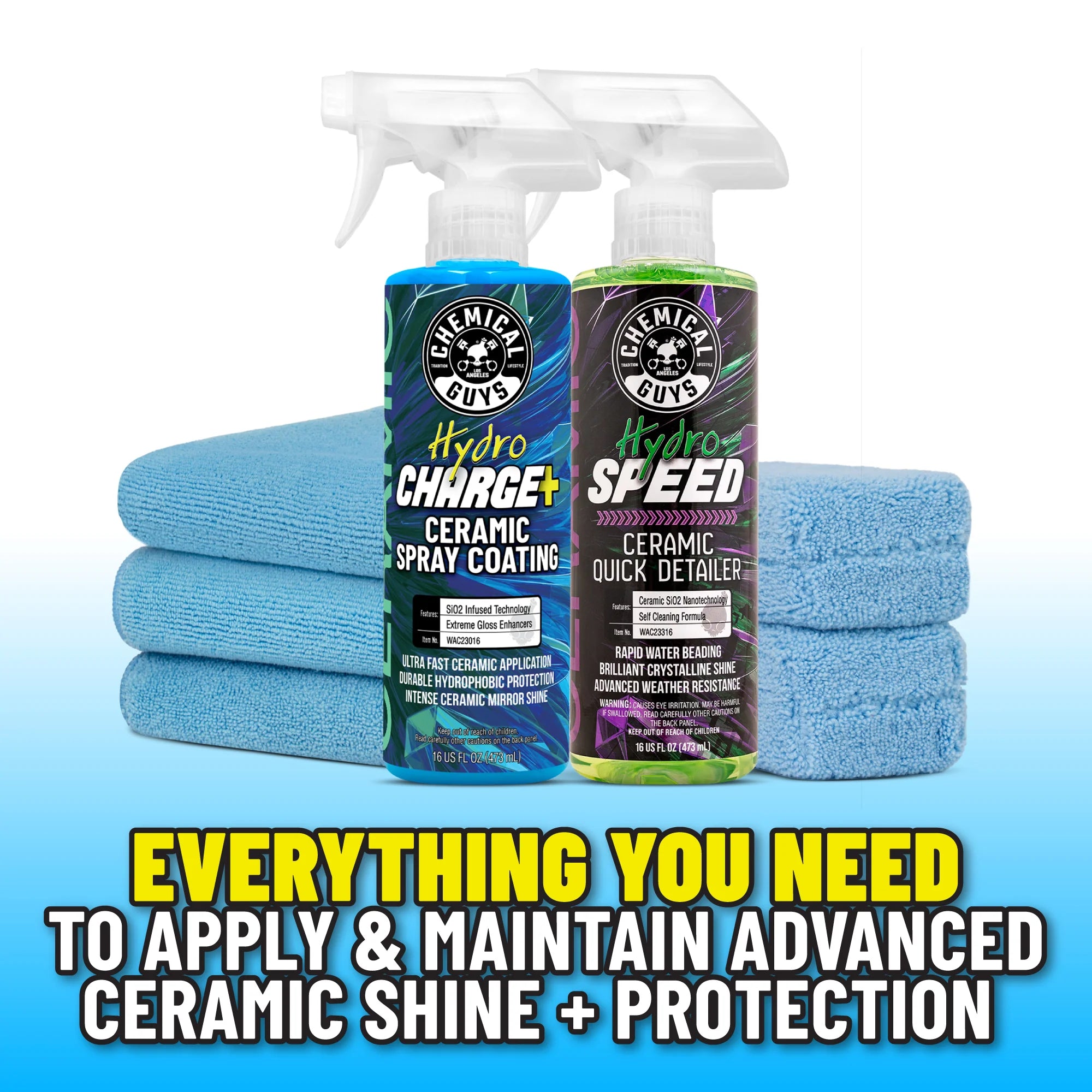 Chemical Guys Clean HydroCharge+ Ceramic Application and Booster Kit - Image 2