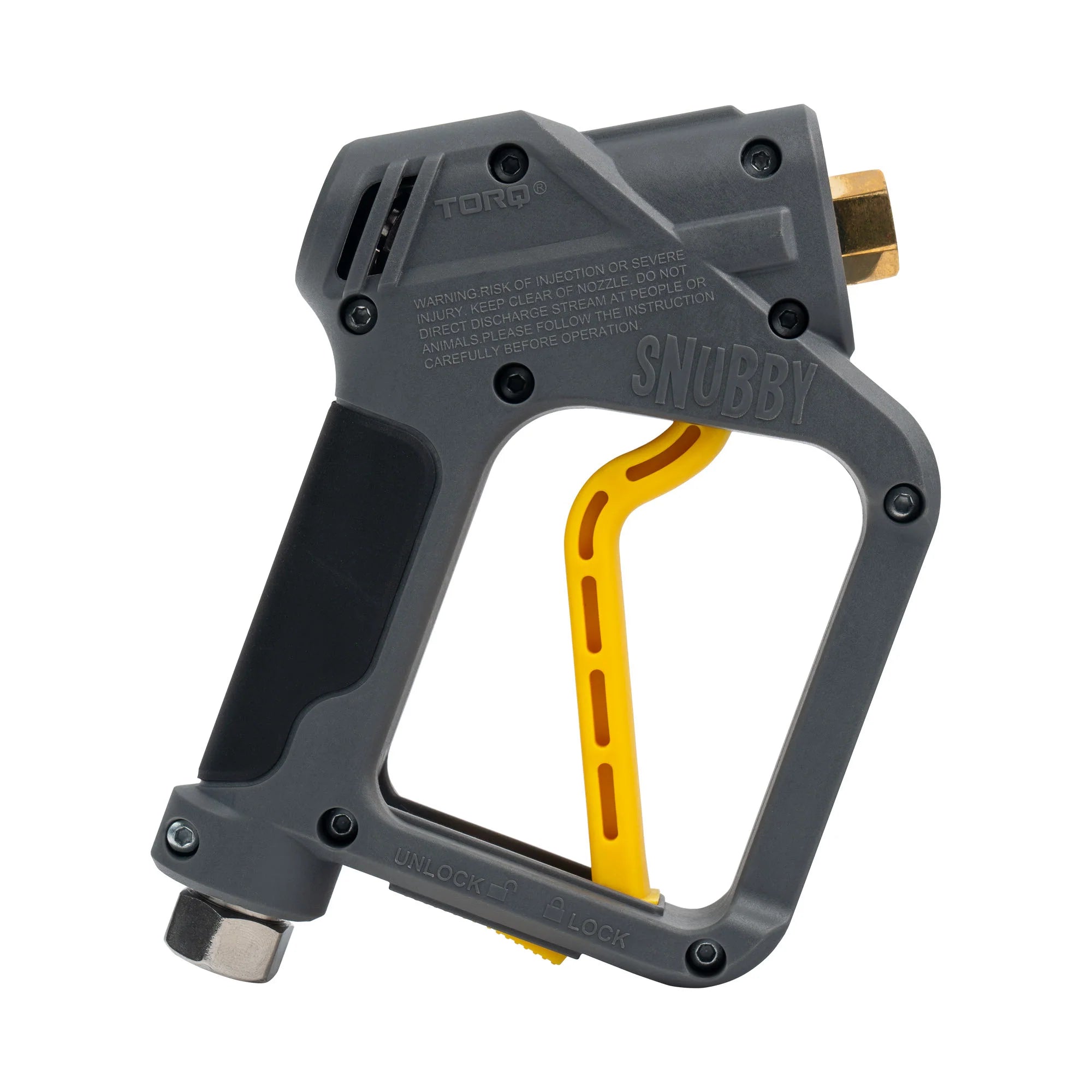 Chemical Guys Clean TORQ Snubby Pressure Washer Gun - Foam Cannon Attachment - Image 9