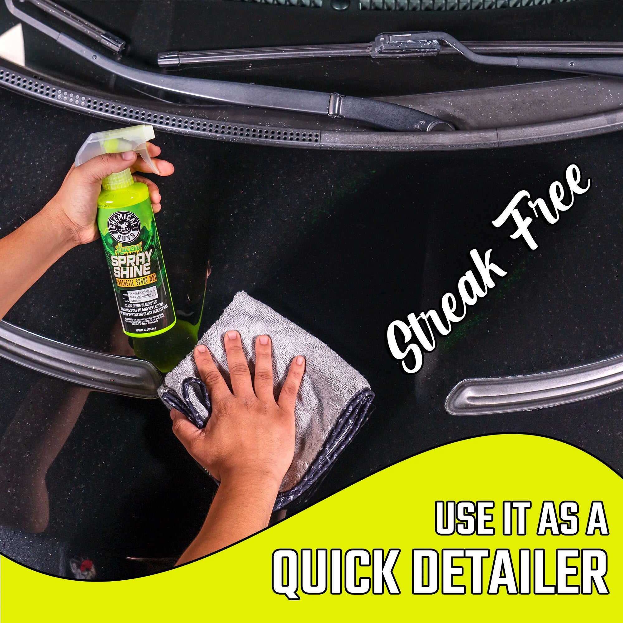 Chemical Guys Clean Lucent Spray Shine Synthetic Spray Wax - Image 3