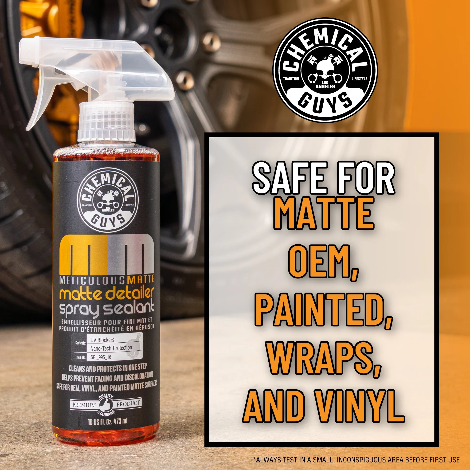 Chemical Guys Clean Meticulous Matte Detailer Spray & Sealant - Image 4