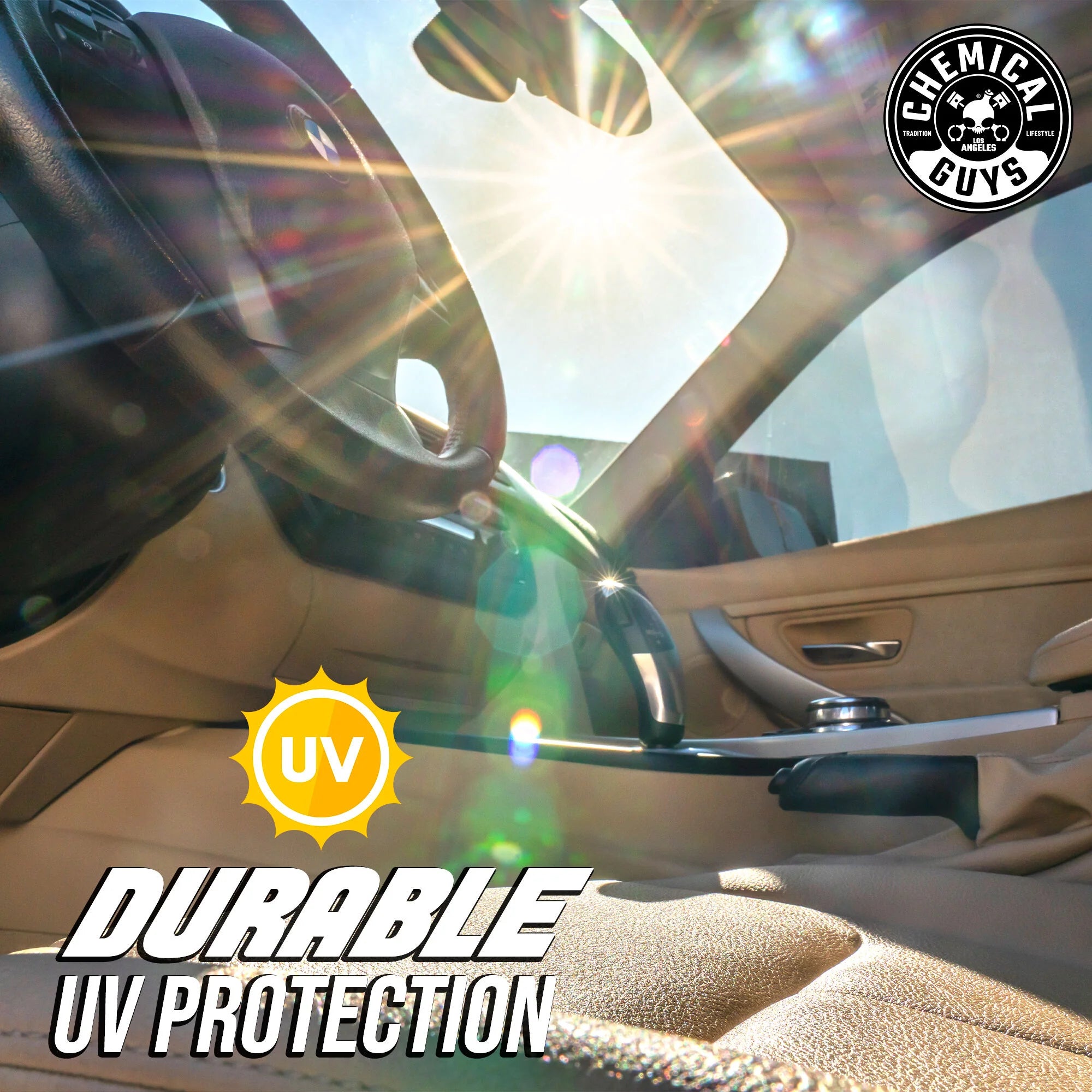 Chemical Guys Clean HydroLeather Ceramic Coating and Quick Detailer - Image 4