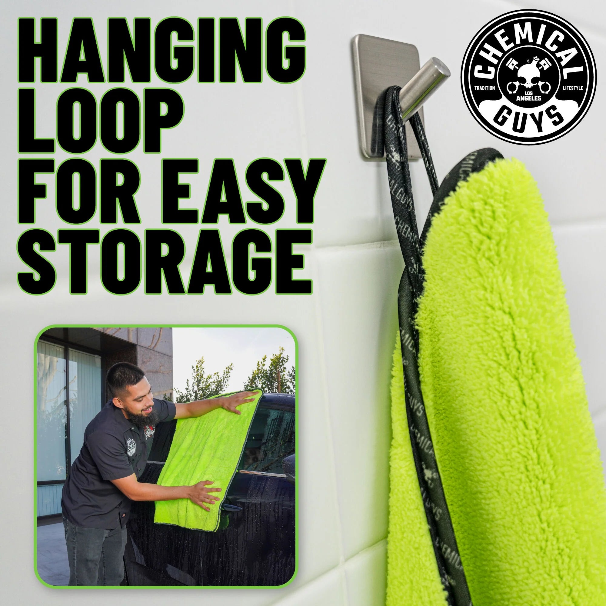 Chemical Guys Clean Speed Mammoth Ultimate Super Plush Drying Towel - Image 4