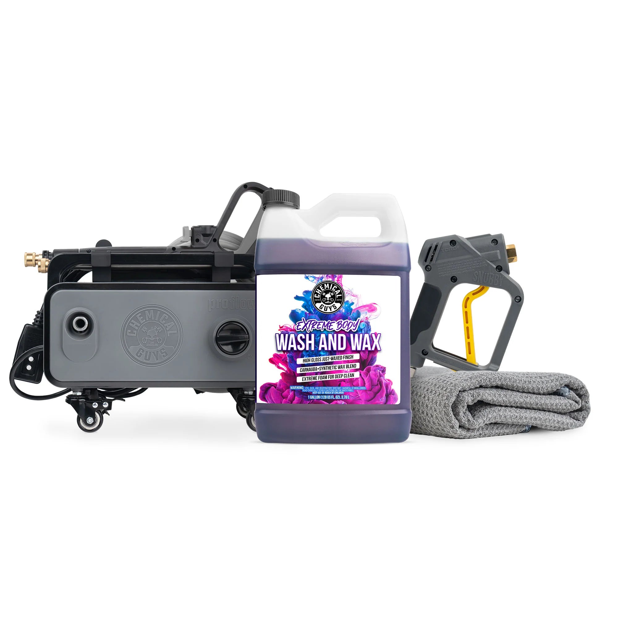 Chemical Guys Clean ProFlow Easy Foam Pressure Washer & Gun Kit